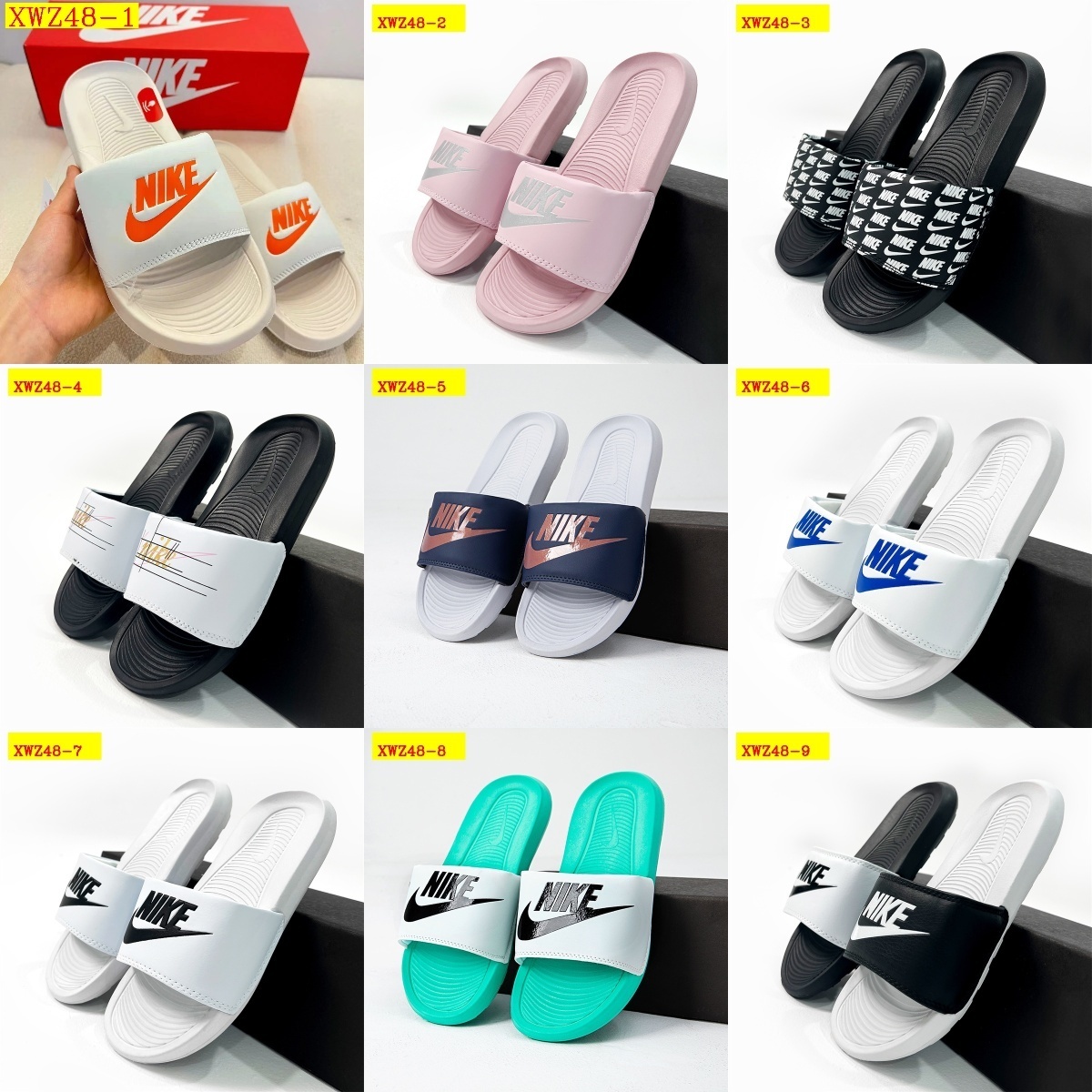 28$ Nike Slippers size 36-45 7720 XWZ48 gallery