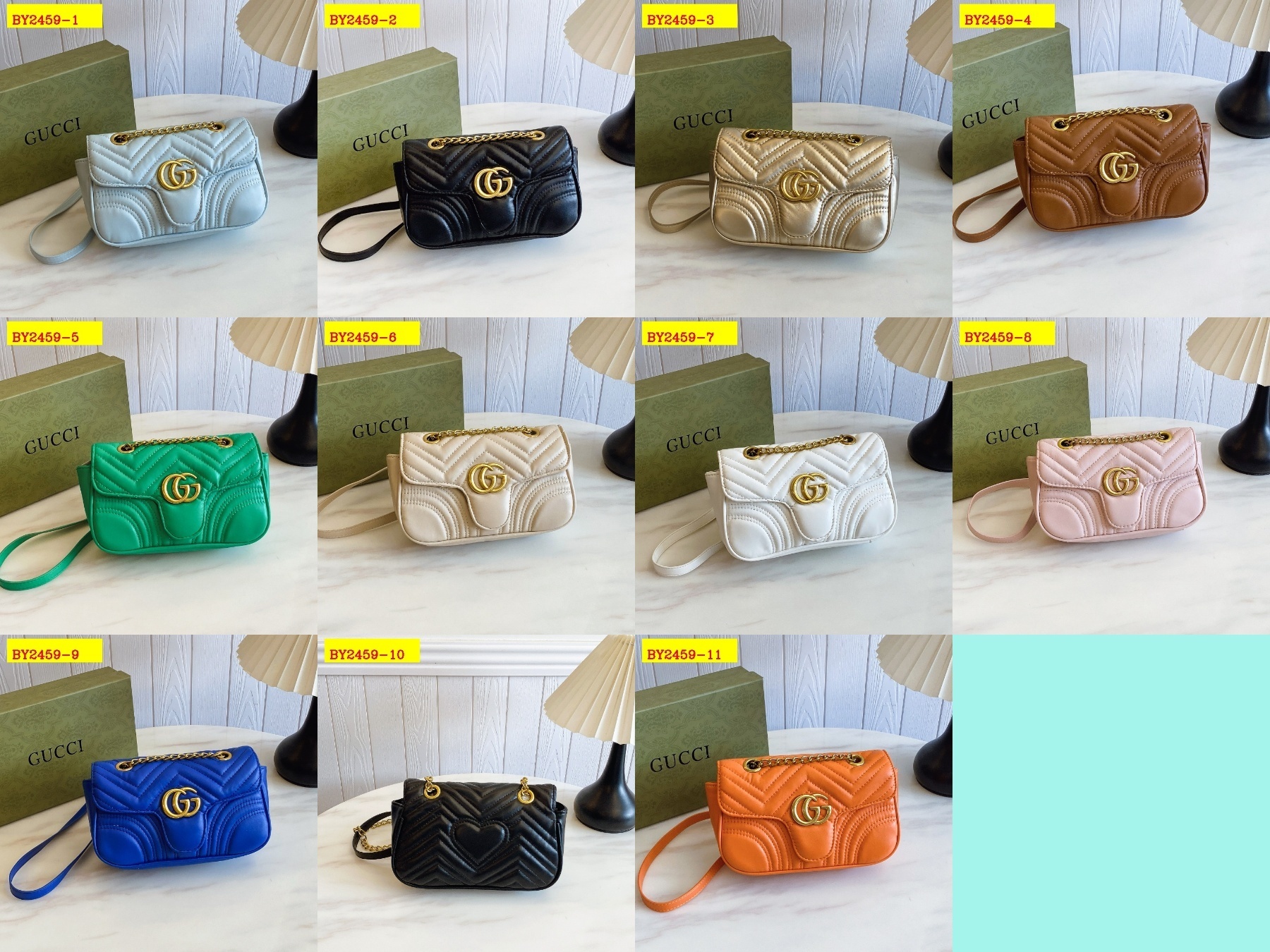 28$ dh GUCCI QX025 Shoulder bag size 23X6X14 cm 60293012988 BY2459 gallery