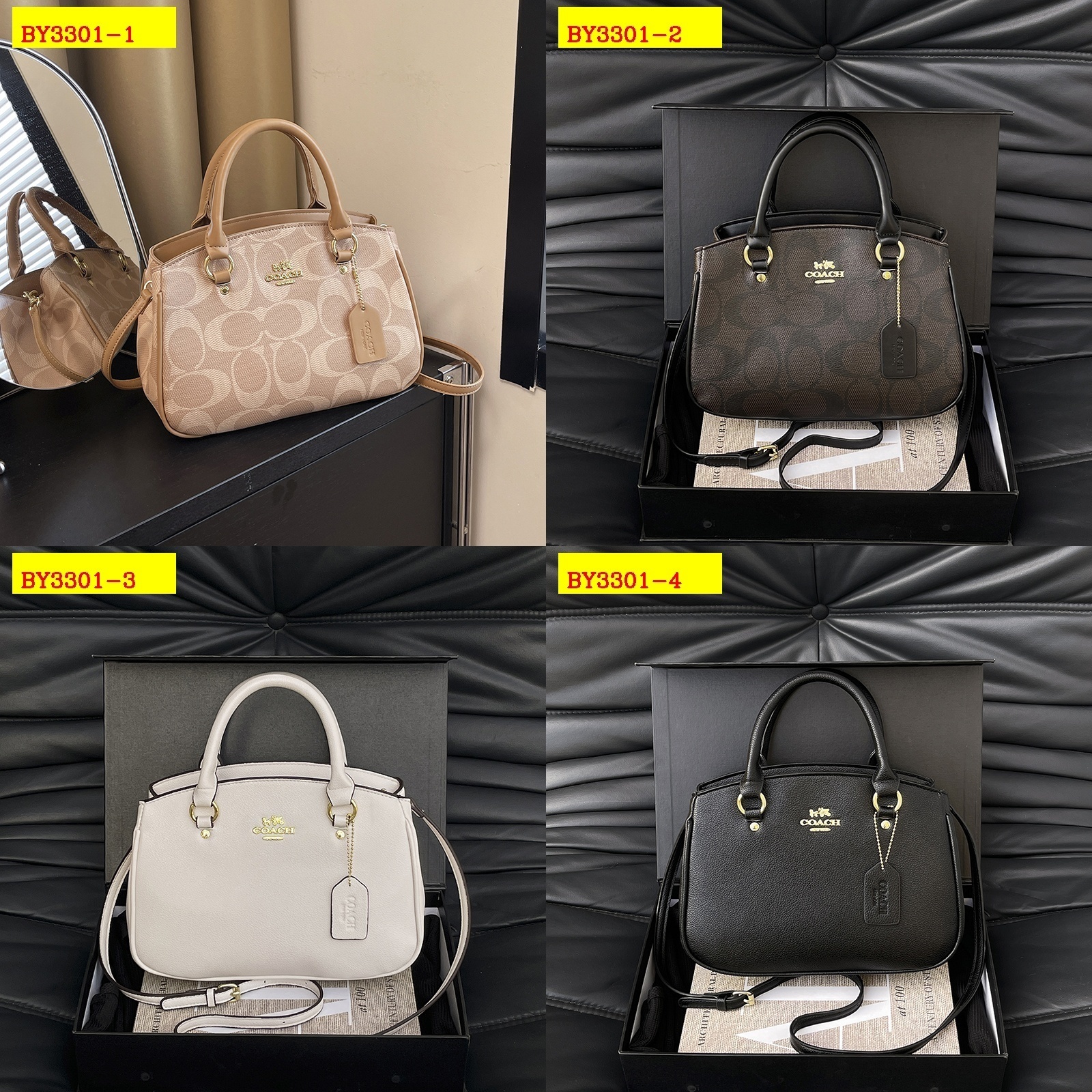 29$ COACH 160 Shoulder bag size 28x21x12 cm 612090 BY3301 gallery