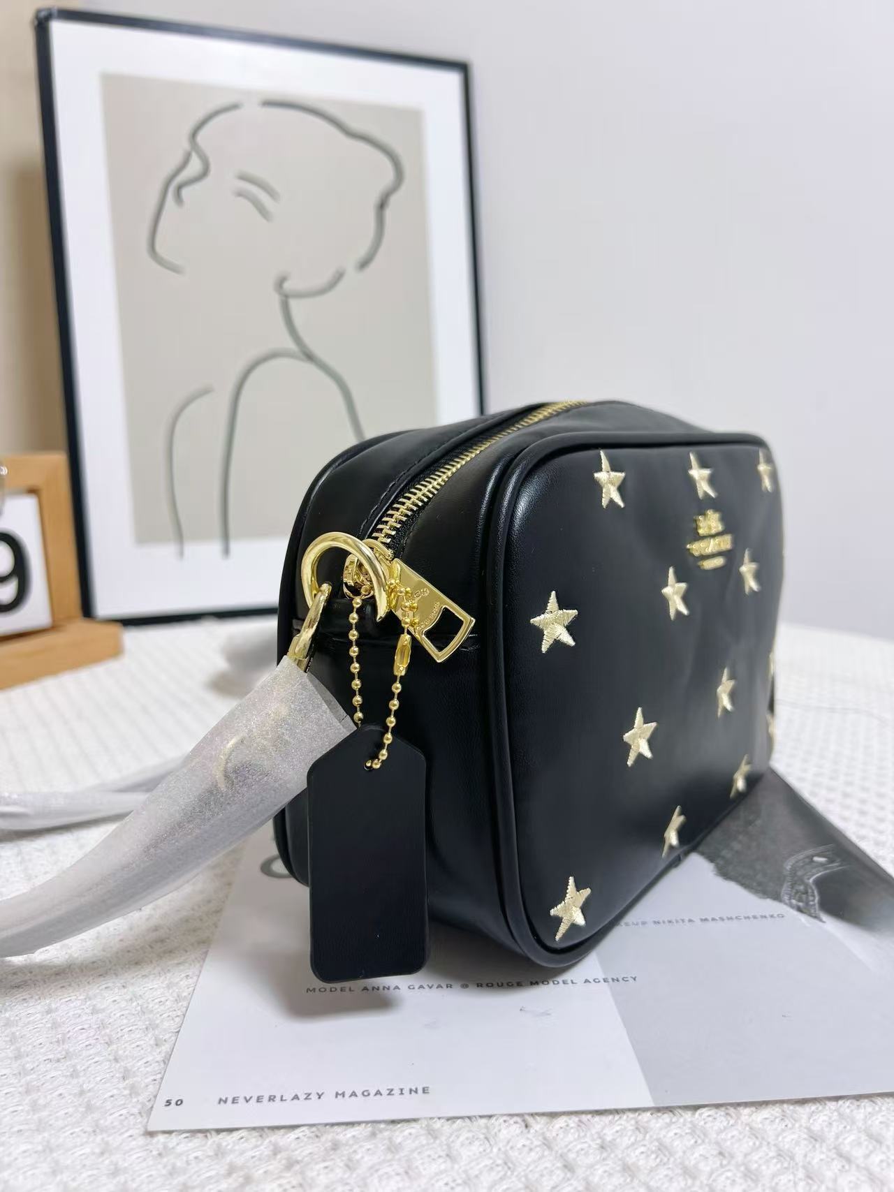 29$ Coach Shoulder bag size 21x7x14cm 2830 BYA51 gallery