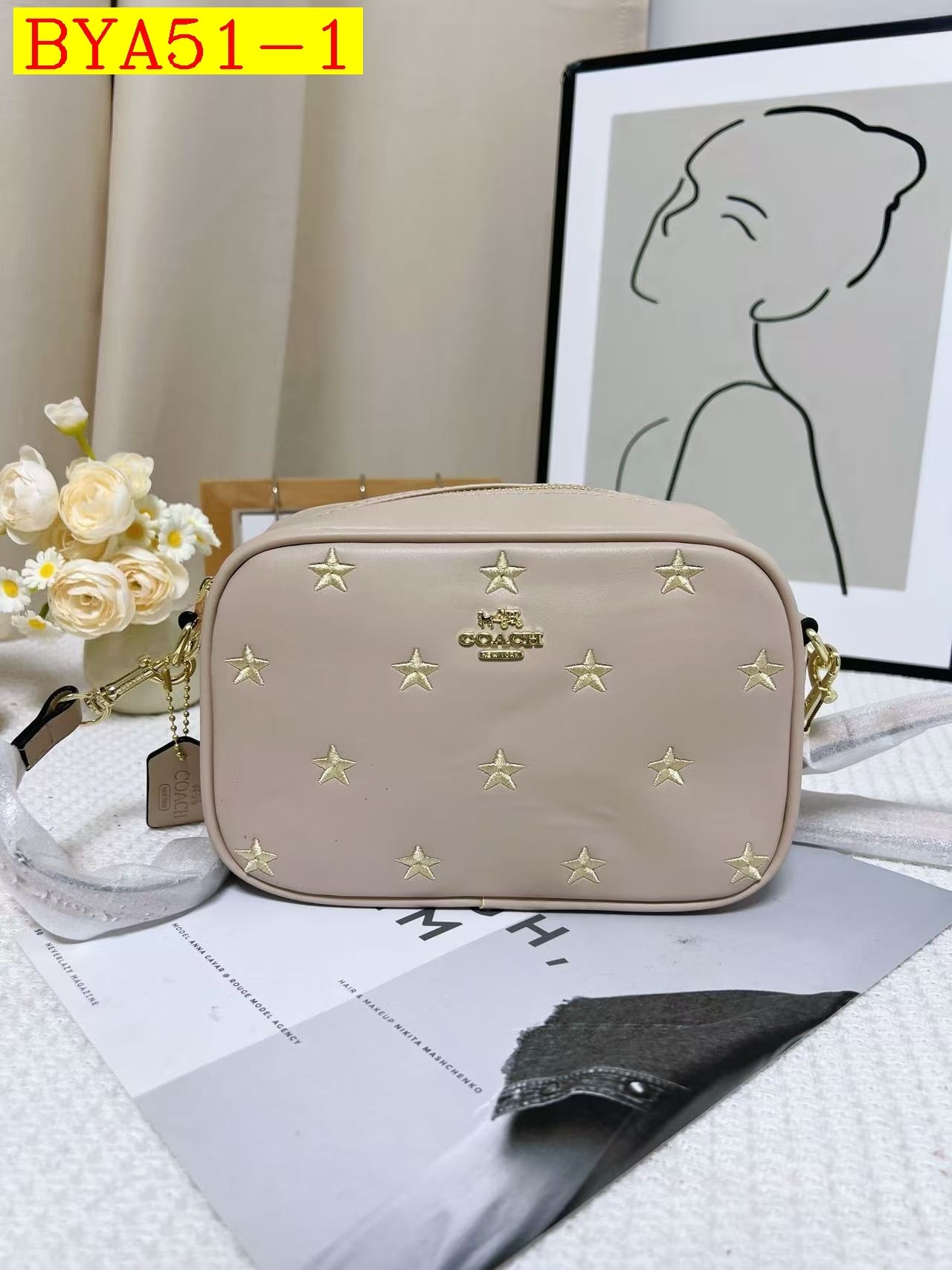 29$ Coach Shoulder bag size 21x7x14cm 2830 BYA51 gallery