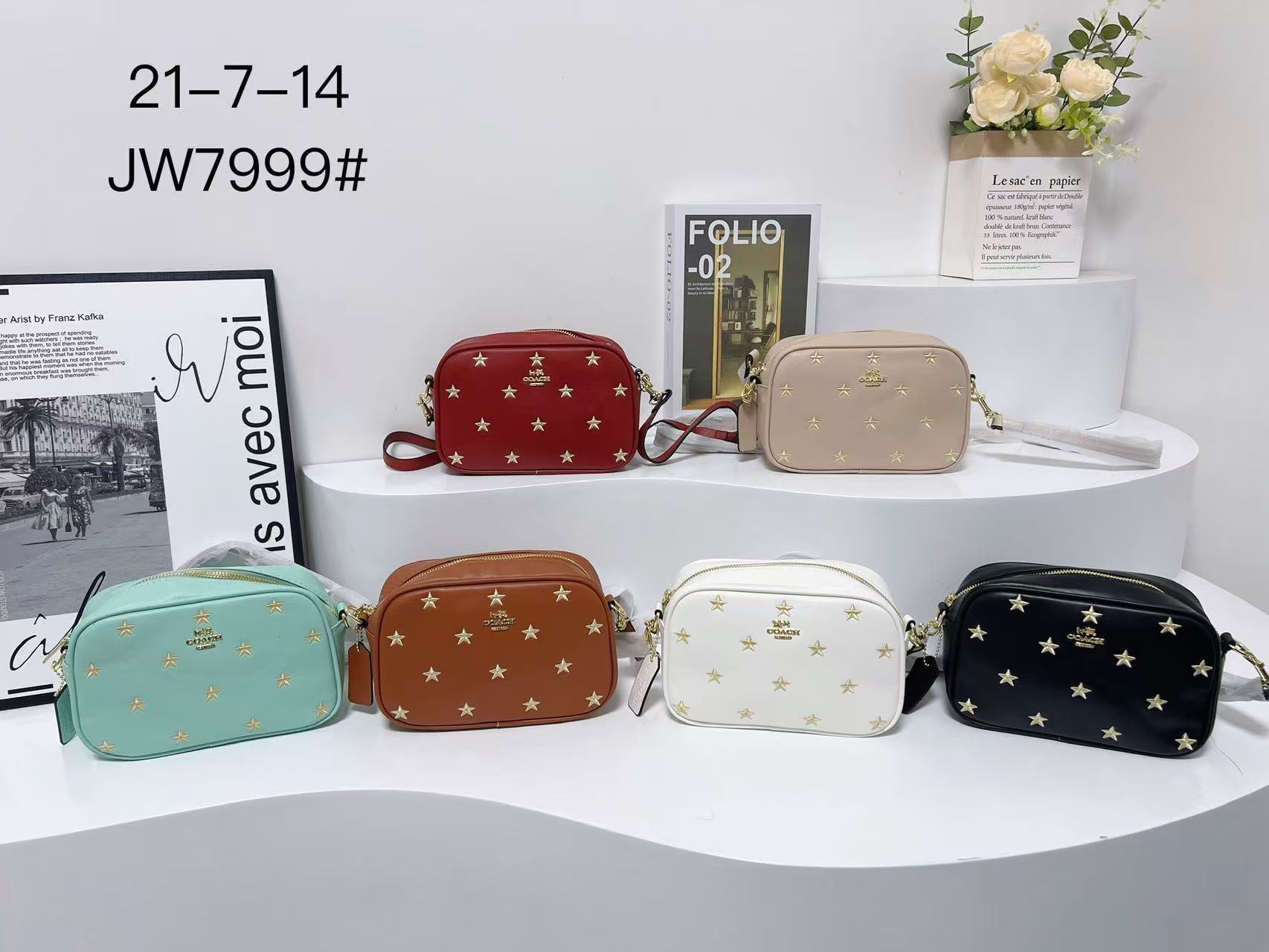 29$ Coach Shoulder bag size 21x7x14cm 2830 BYA51 gallery