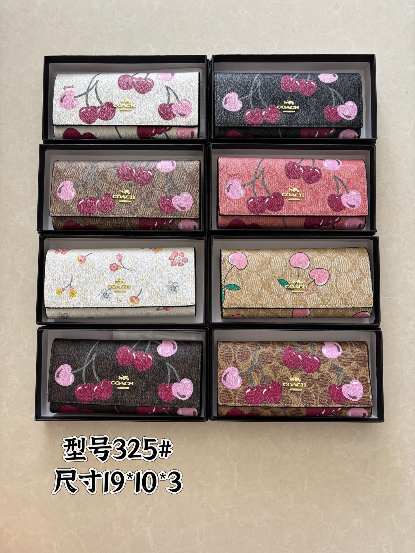 29$ Coach wallet size 19x10x3cm 3664 BYA897 gallery