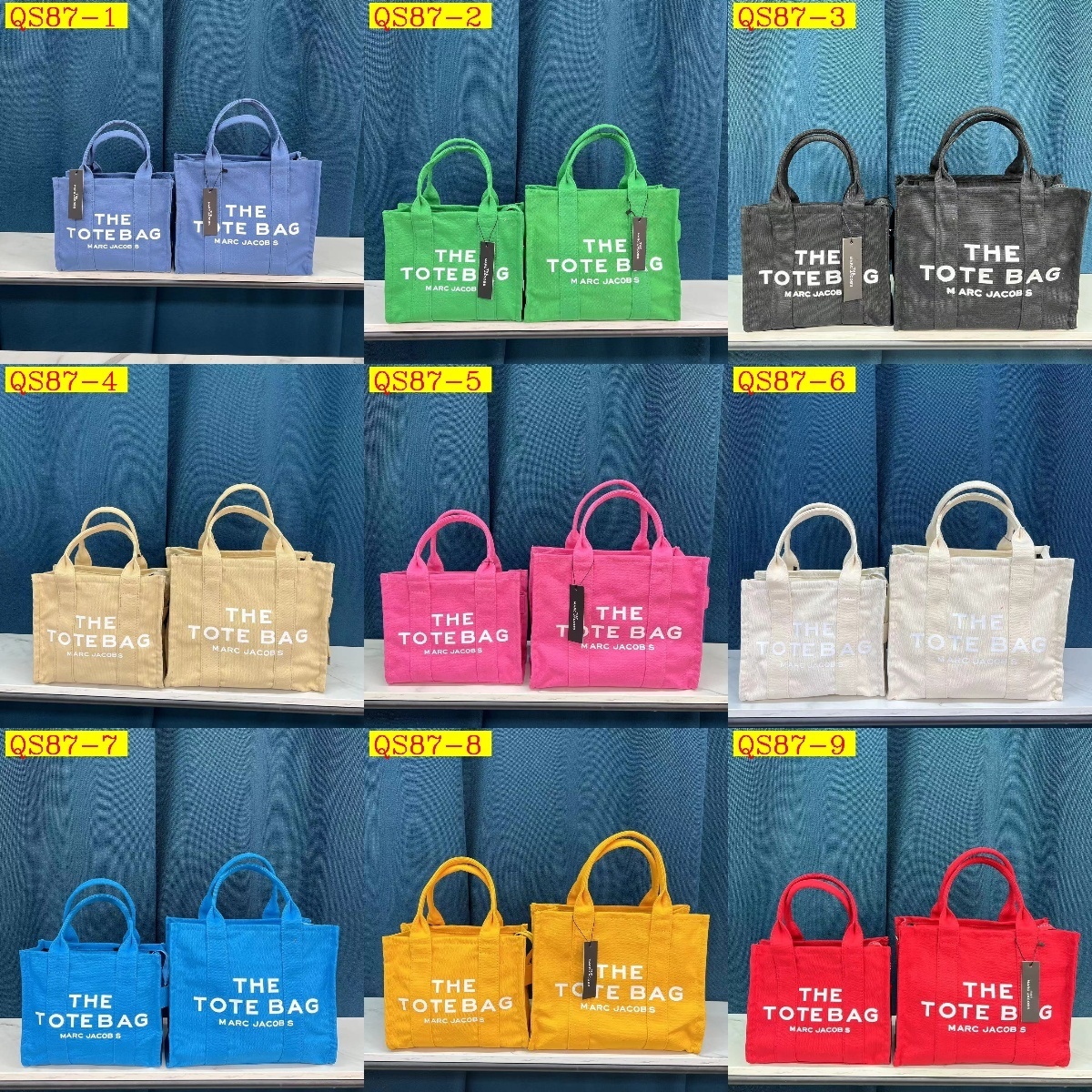29$ MARC JACOBS 9844 Tote bag 6980 QS87 gallery