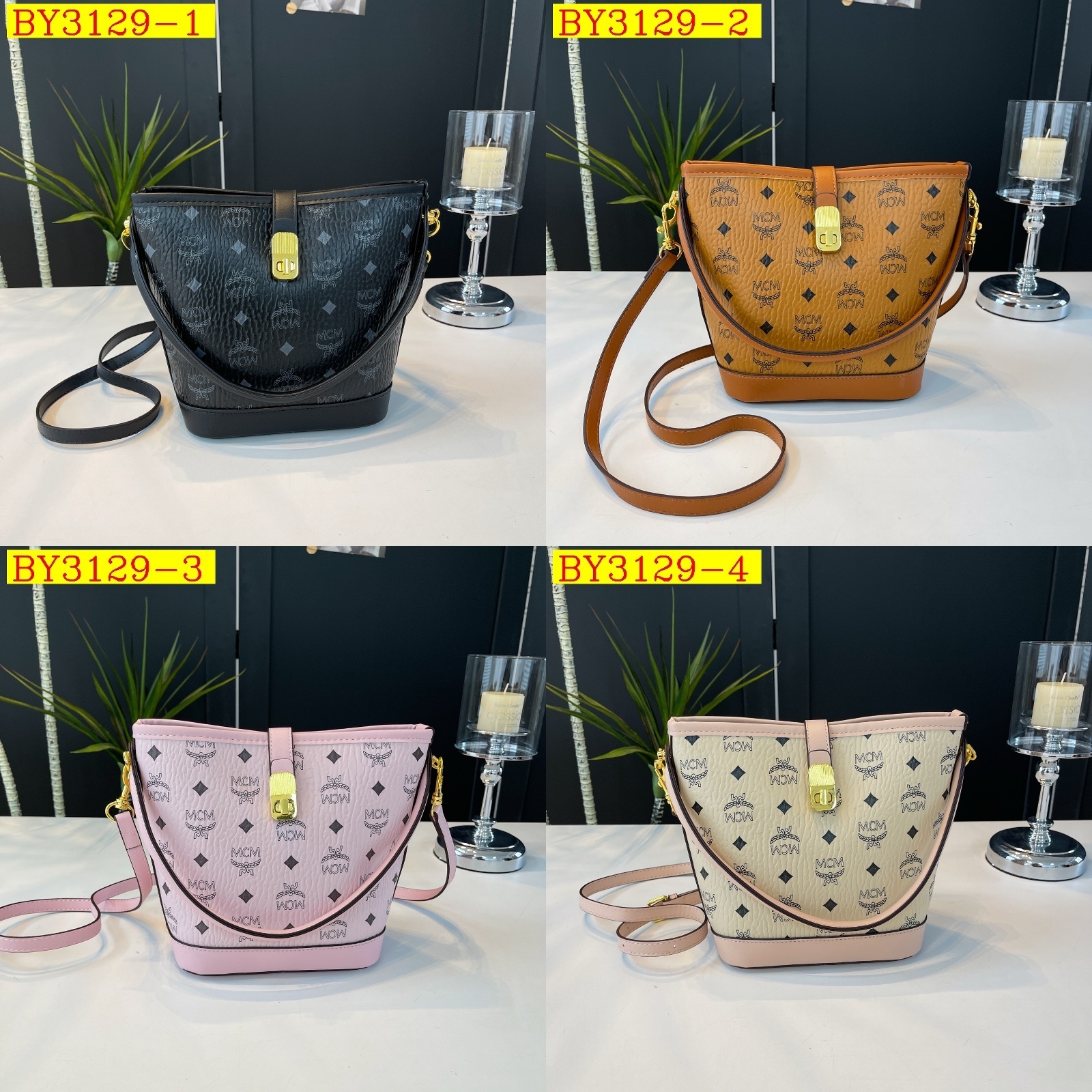 29$ MCM 2309 Tote bag size 27x21x11 cm 012010 BY3129 gallery