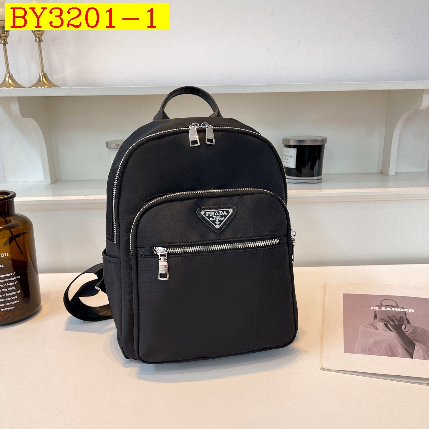 29$ PRADA 0159 Backpack bag size 32x28x14 cm 0958 BY3201 gallery