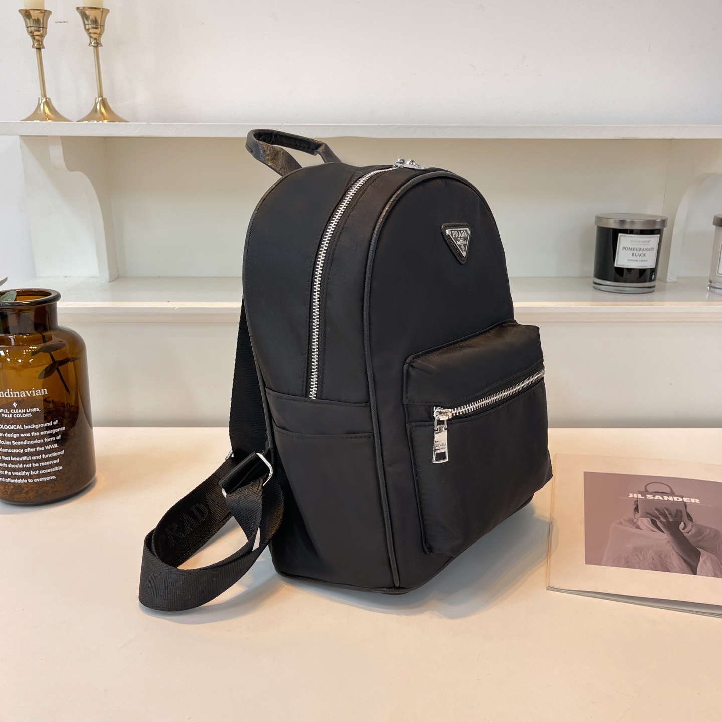 29$ PRADA 0159 Backpack bag size 32x28x14 cm 0958 BY3201 gallery