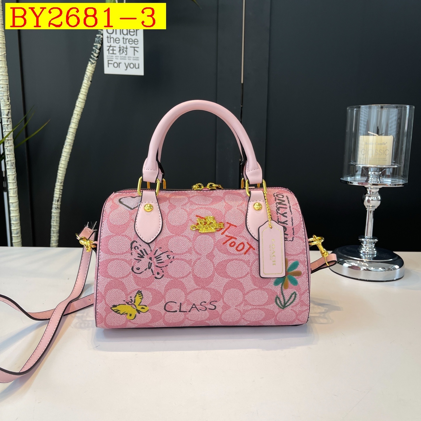 29$ dh COACH F12 Shoulder bag size 26X14X13 cm 50296422091 BY2681 gallery