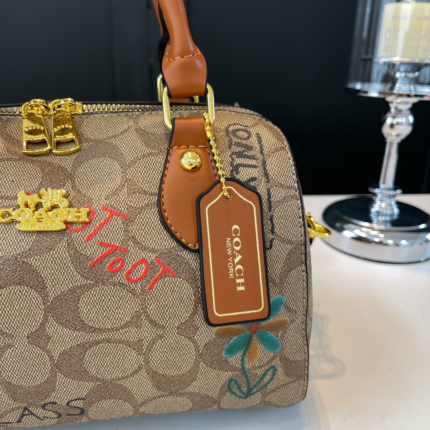 29$ dh COACH F12 Shoulder bag size 26X14X13 cm 50296422091 BY2681 gallery