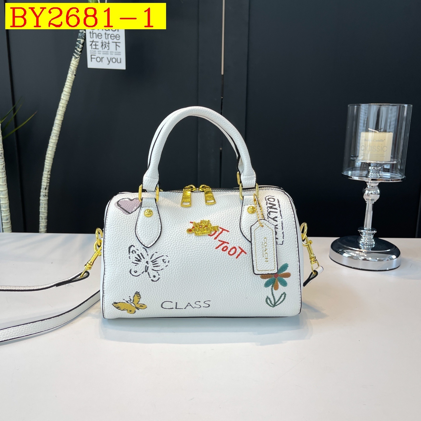 29$ dh COACH F12 Shoulder bag size 26X14X13 cm 50296422091 BY2681 gallery