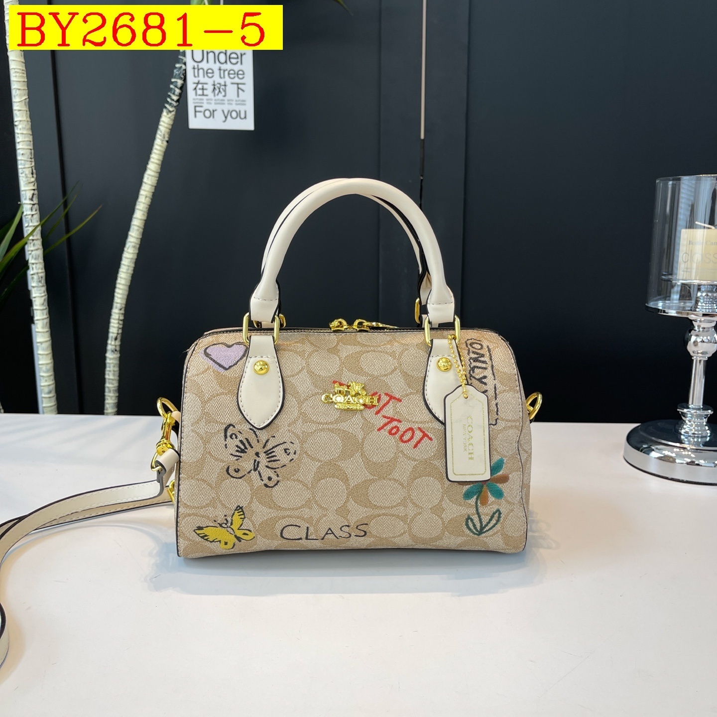 29$ dh COACH F12 Shoulder bag size 26X14X13 cm 50296422091 BY2681 gallery