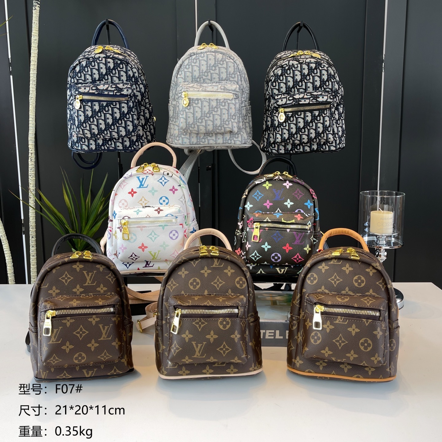 29$ dh LV F07 Backpack bag size 21X20X11 cm 60293022094 BY2331 gallery