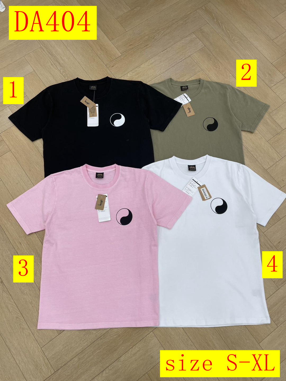 29$ dh STUSSY Short-sleeve size S-XL 41517022091 DA404 gallery