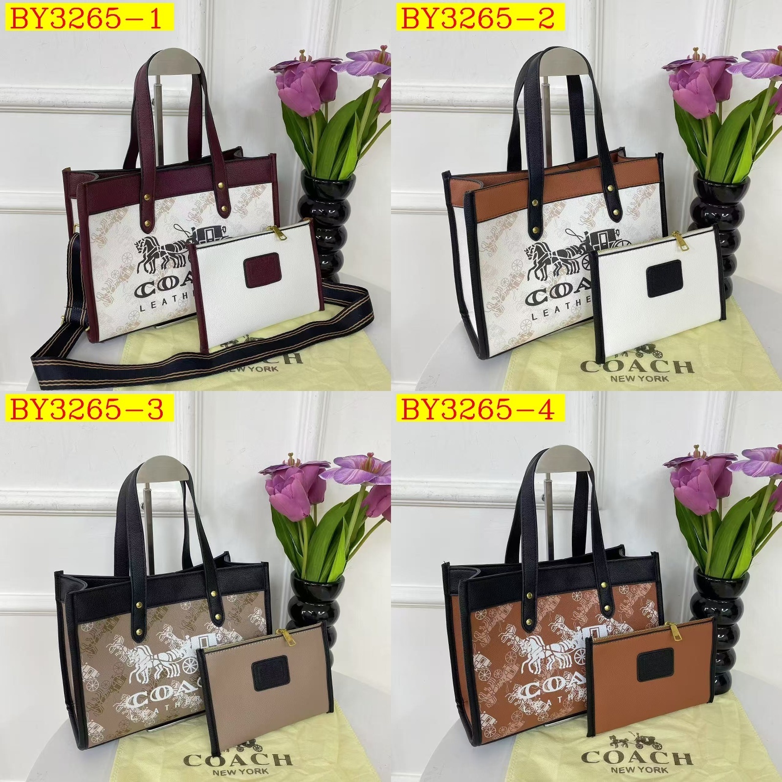 30$ COACH Tote bag size 30x23x12 cm 817074 BY3265 gallery
