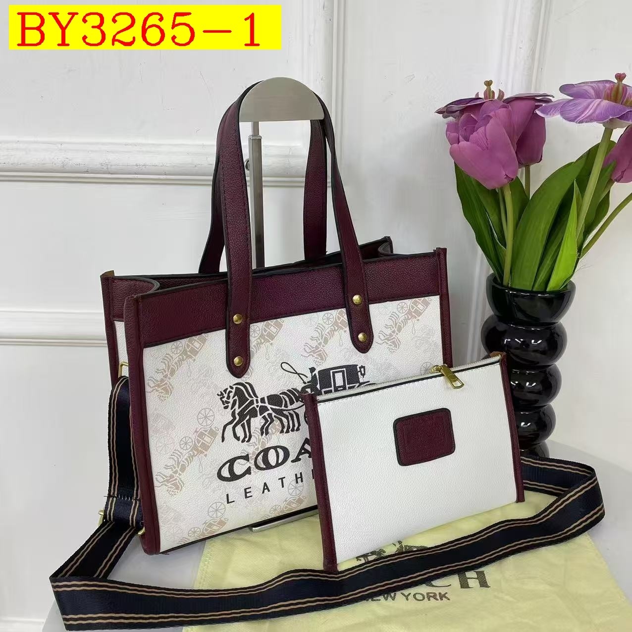 30$ COACH Tote bag size 30x23x12 cm 817074 BY3265 gallery
