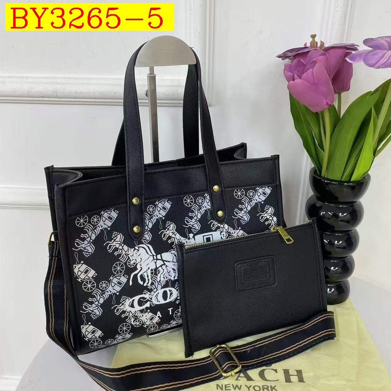 30$ COACH Tote bag size 30x23x12 cm 817074 BY3265 gallery
