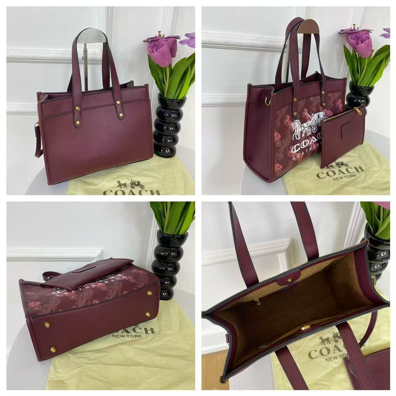 30$ COACH Tote bag size 30x23x12 cm 817074 BY3265 gallery
