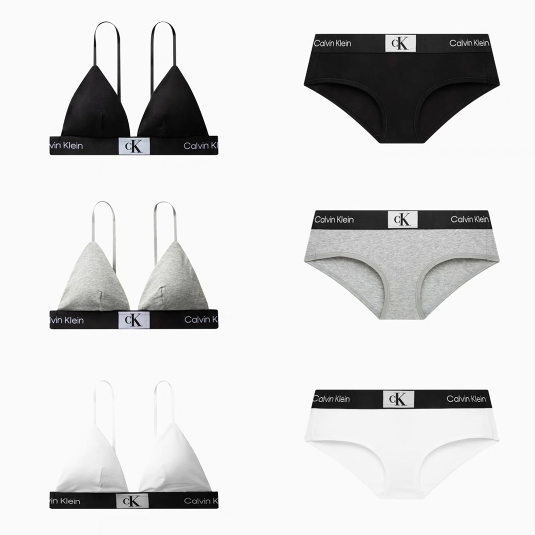 30$ Calvin Klein CK Bra set size S-L 211370 LNF442 gallery