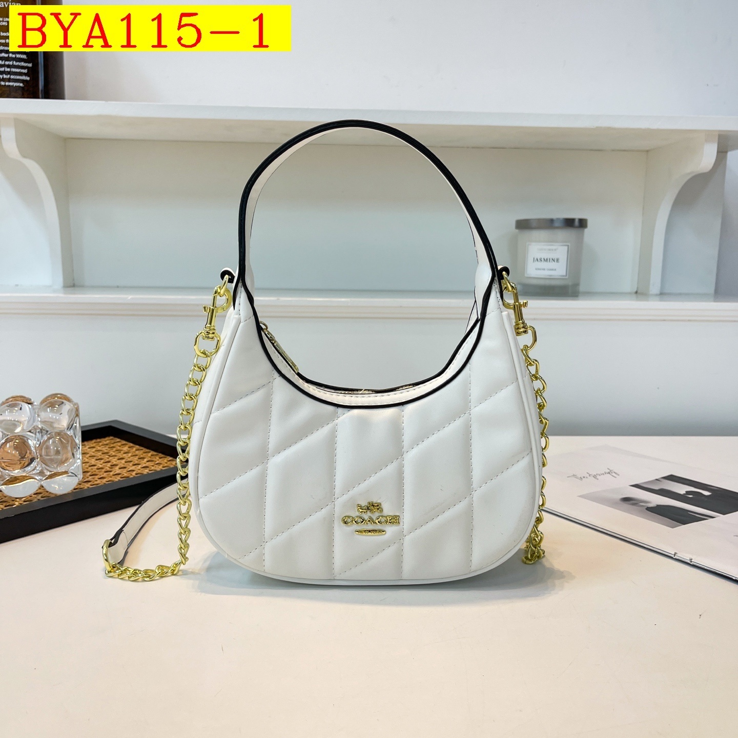 30$ Coach Shoulder bag size 22x15x7cm 0900 BYA115 gallery