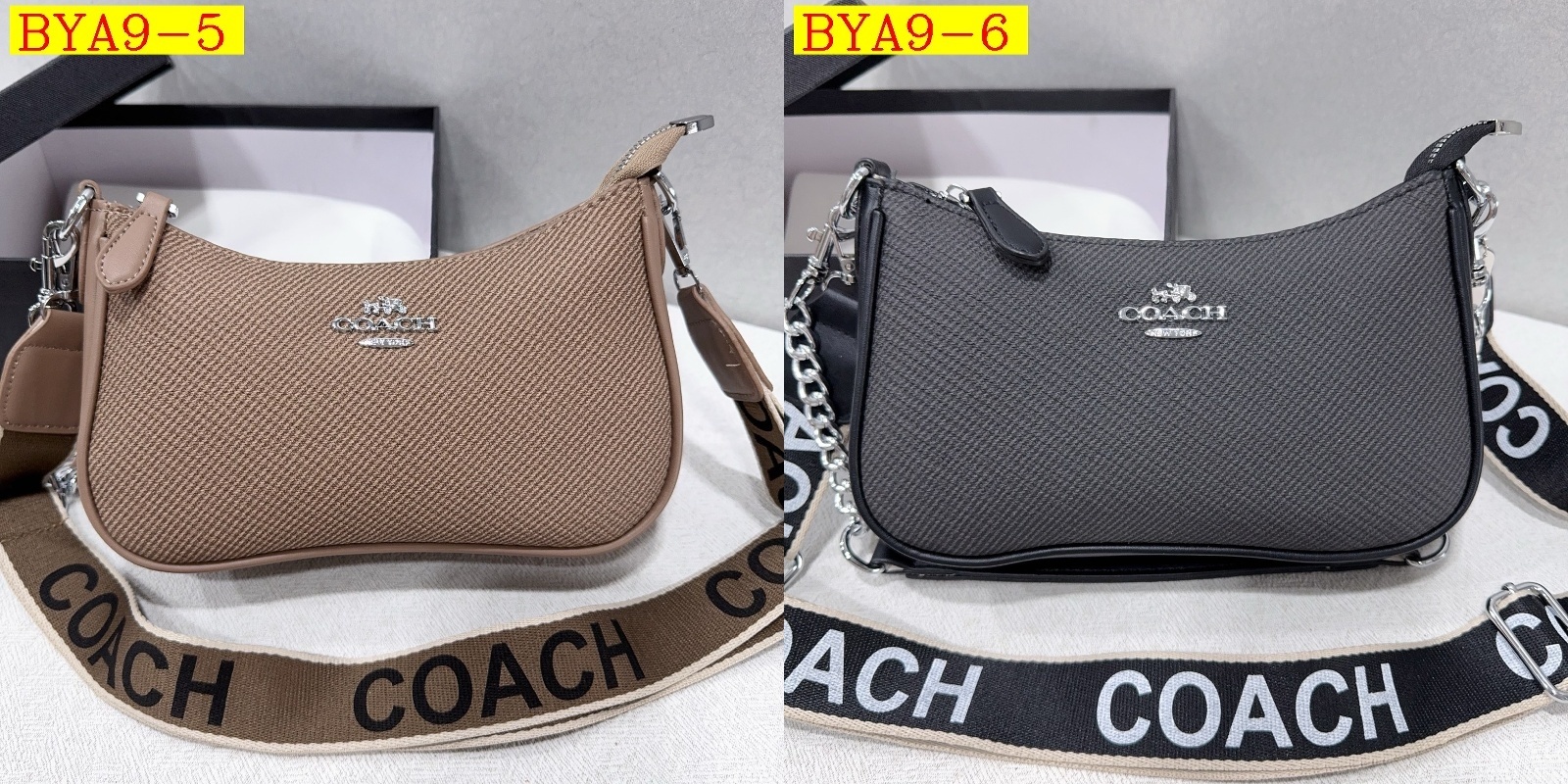 30$ Coach Shoulder bag size 25x15x7cm 9896 BYA9 gallery
