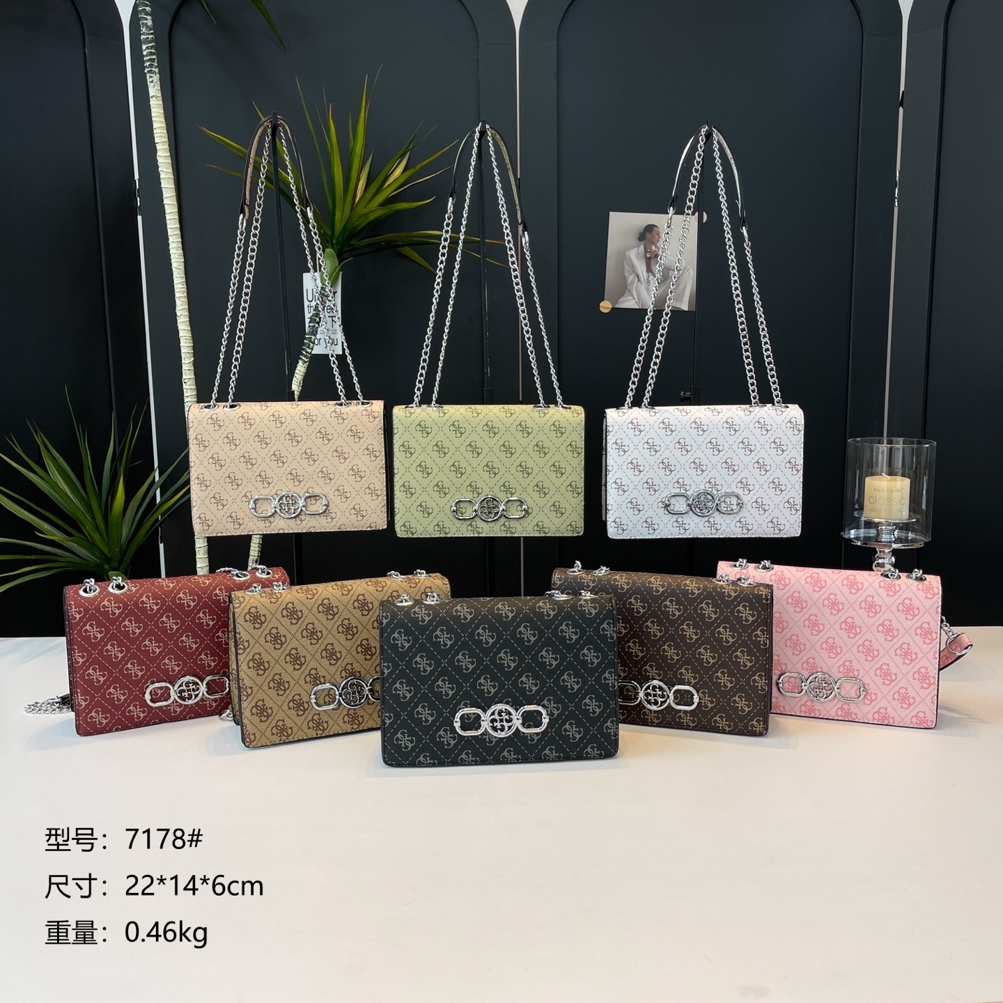 30$ Guess Shoulder bag size 22x14x6cm 8748 BYA169 gallery