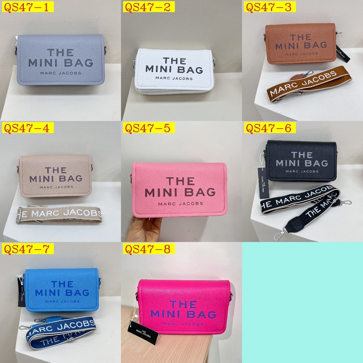 30$ MARC JACOBS Shoulder bag size 23x14x8 cm 013192 QS47 gallery