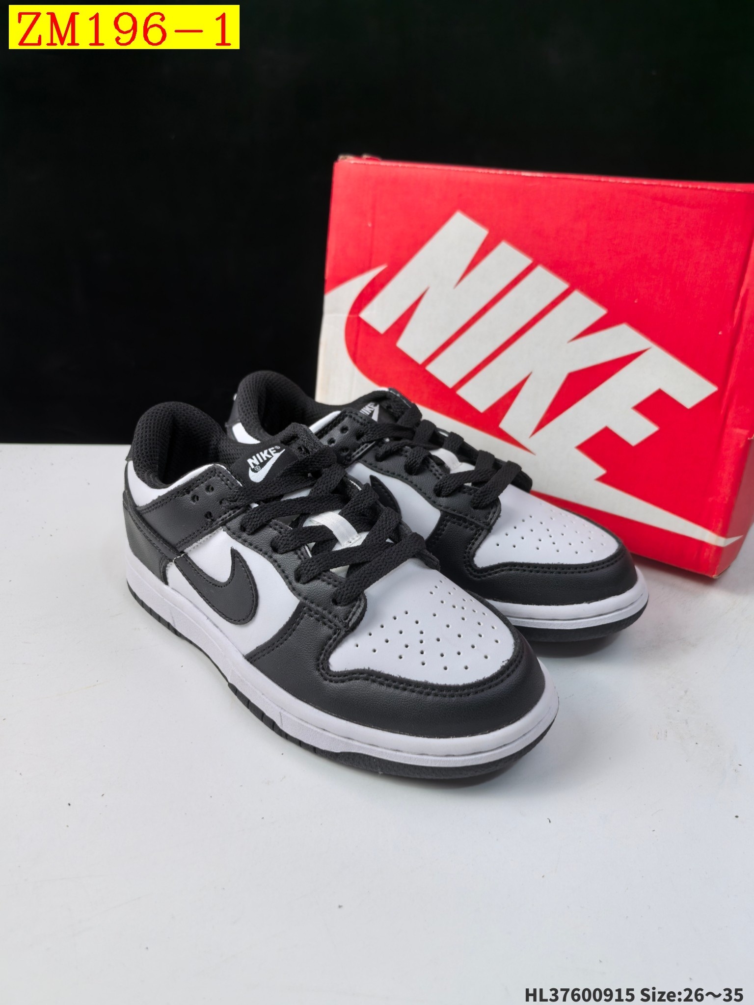 30$ Nike SB Dunk Low for kids size 26-35 719220 ZM196 gallery