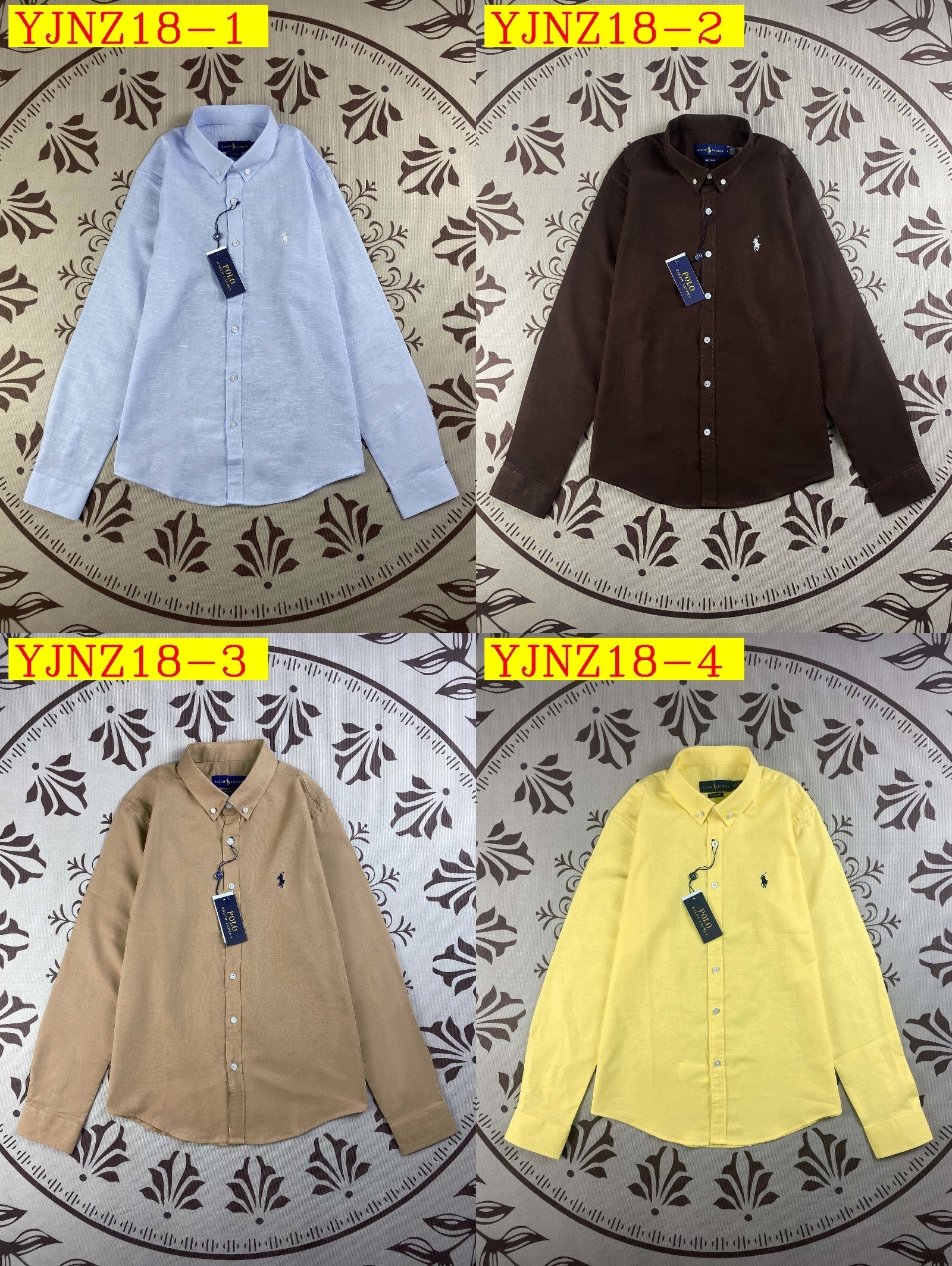 30$ Ralph Lauren Shirt Size M-2XL 817284 YJNZ18 gallery