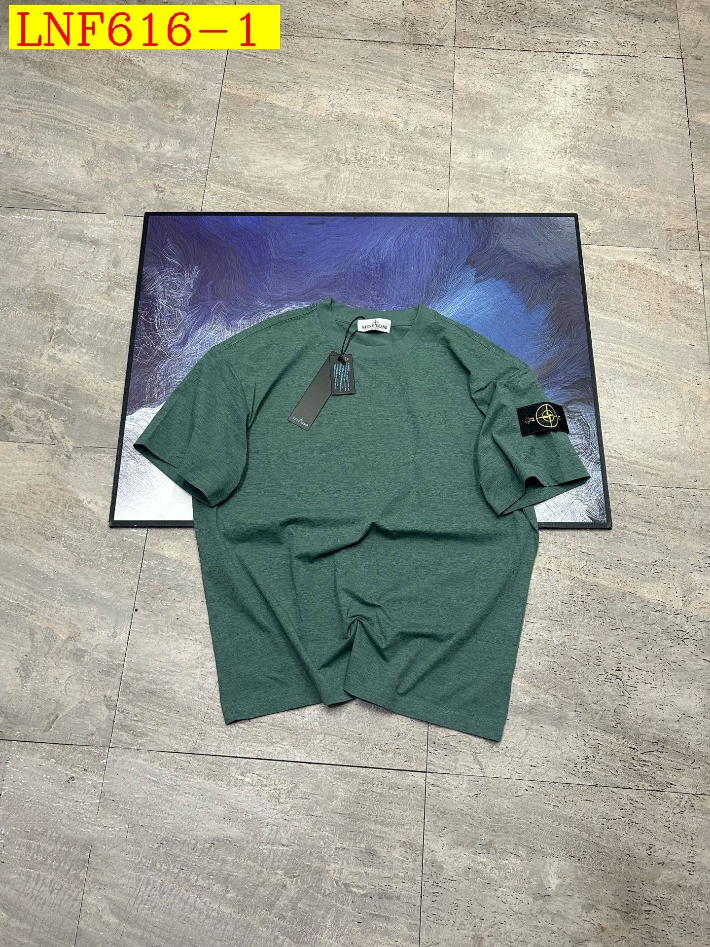 30$ Stone Island Shirt Size M-3XL 714380 LNF616 gallery