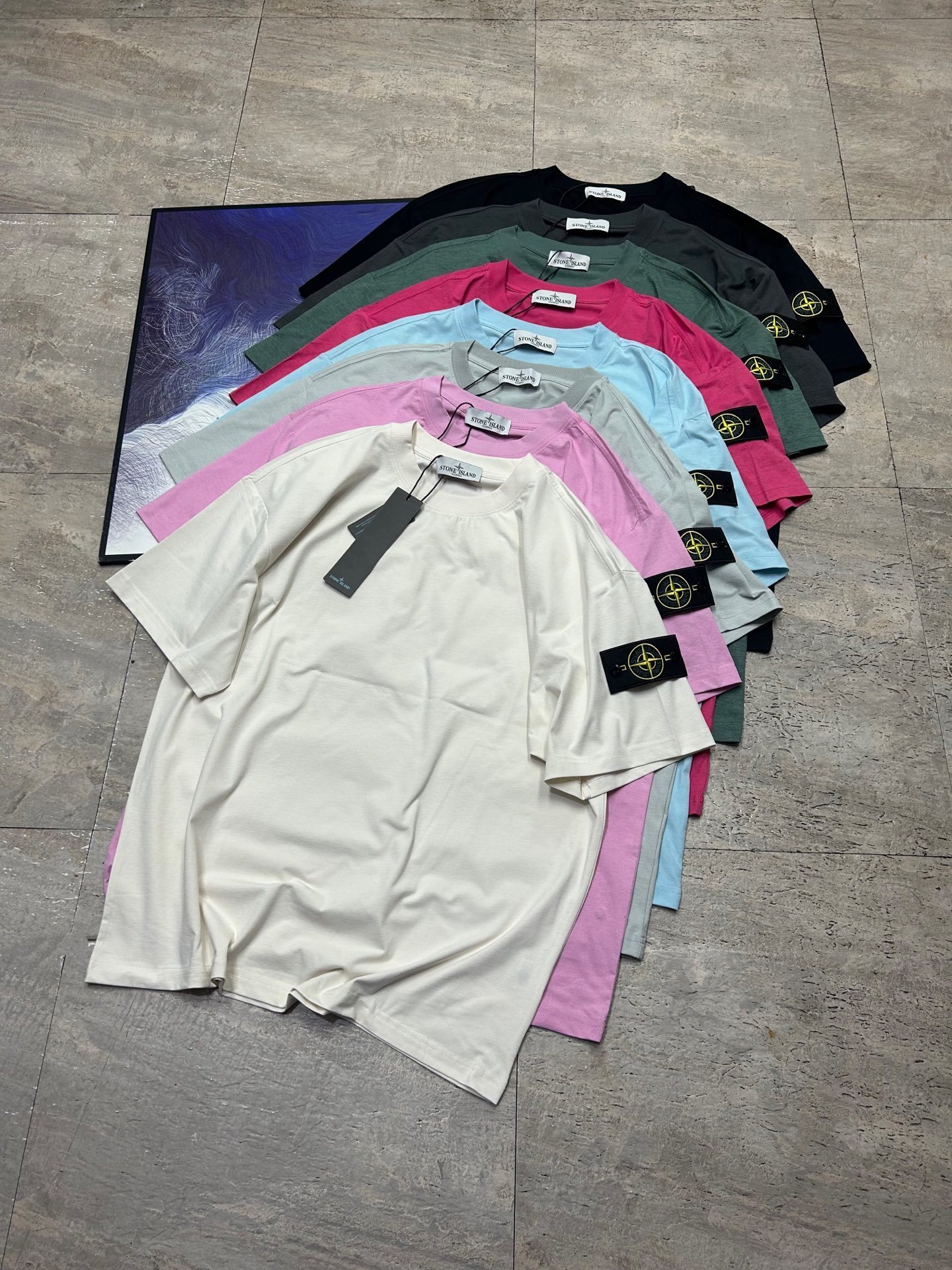 30$ Stone Island Shirt Size M-3XL 714380 LNF616 gallery