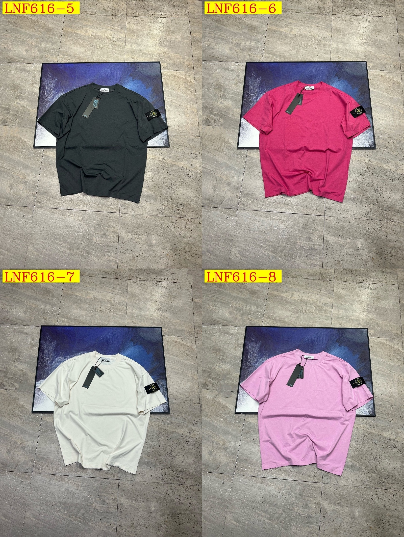 30$ Stone Island Shirt Size M-3XL 714380 LNF616 gallery