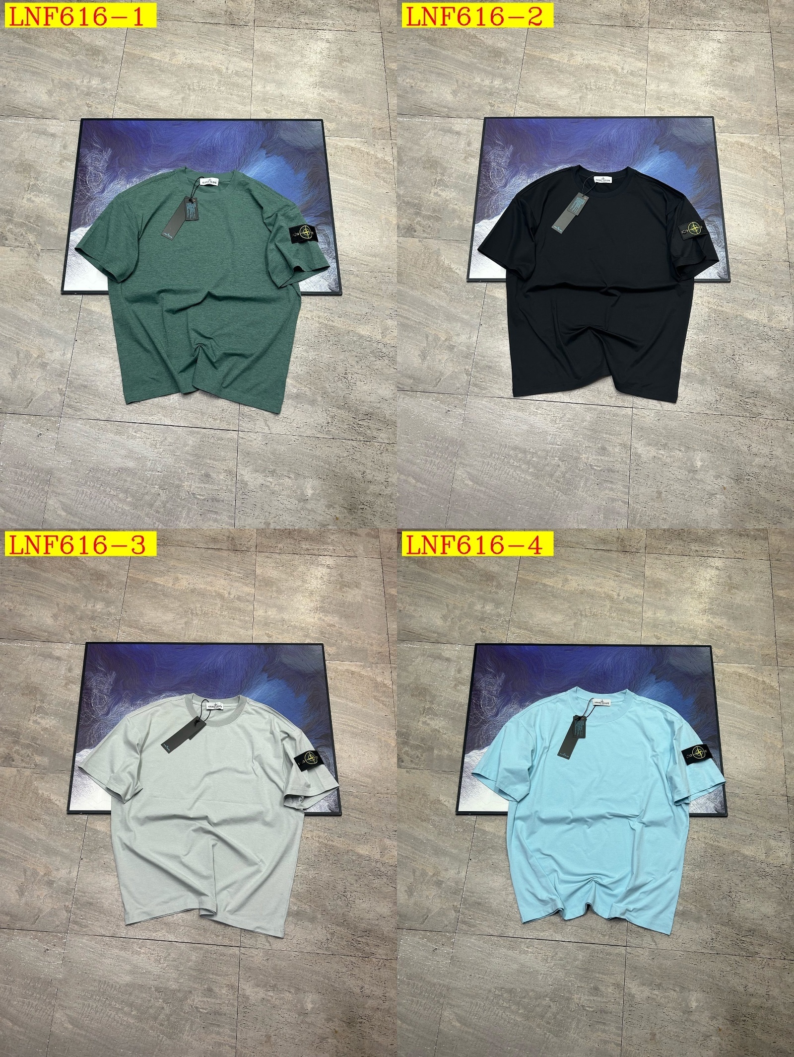 30$ Stone Island Shirt Size M-3XL 714380 LNF616 gallery