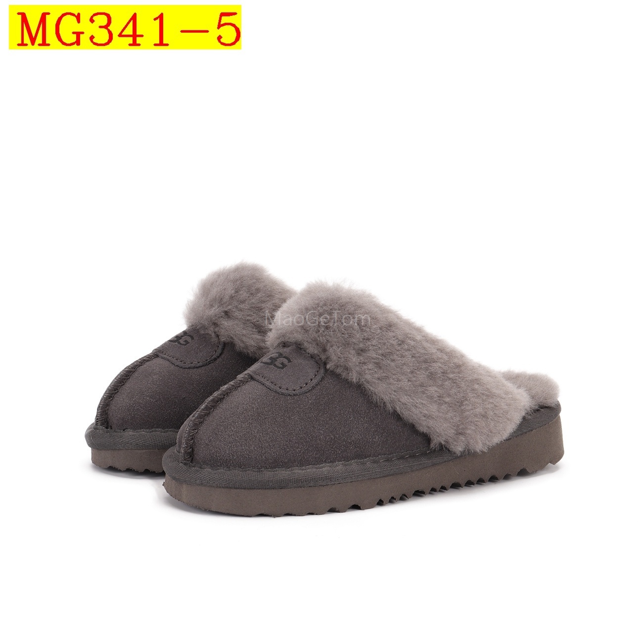 30$ UGG shoes for kids Cow Leather Atificial Fur size 21-35 212130 MG341 gallery