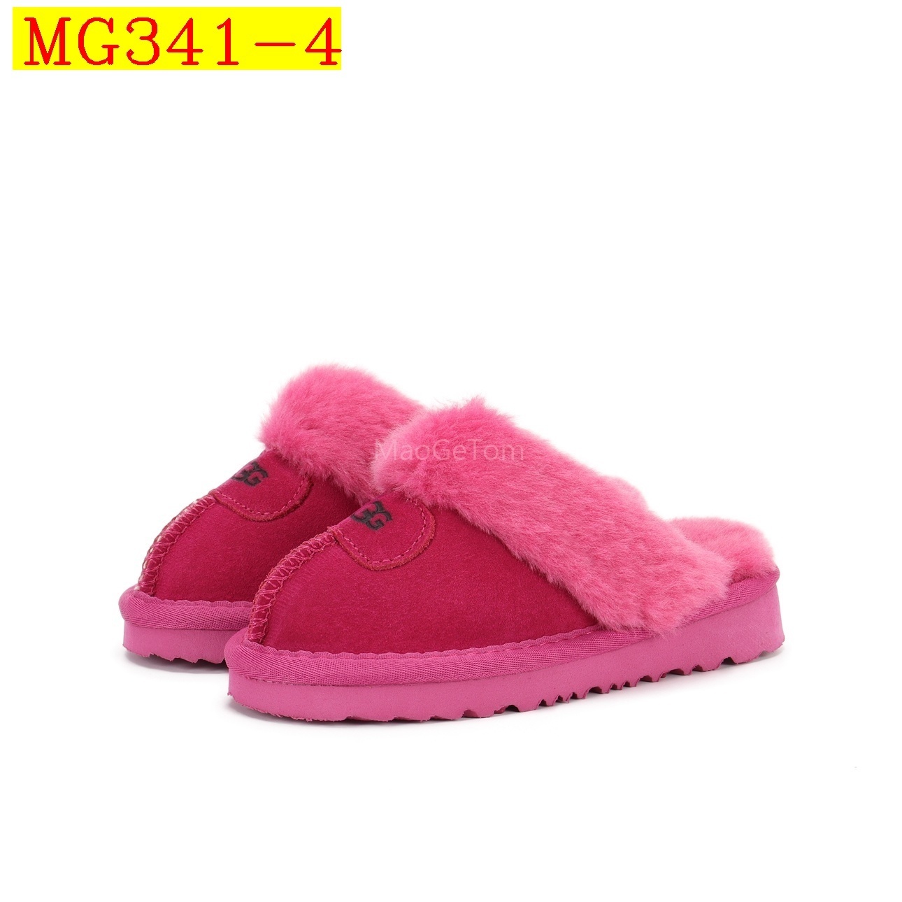 30$ UGG shoes for kids Cow Leather Atificial Fur size 21-35 212130 MG341 gallery