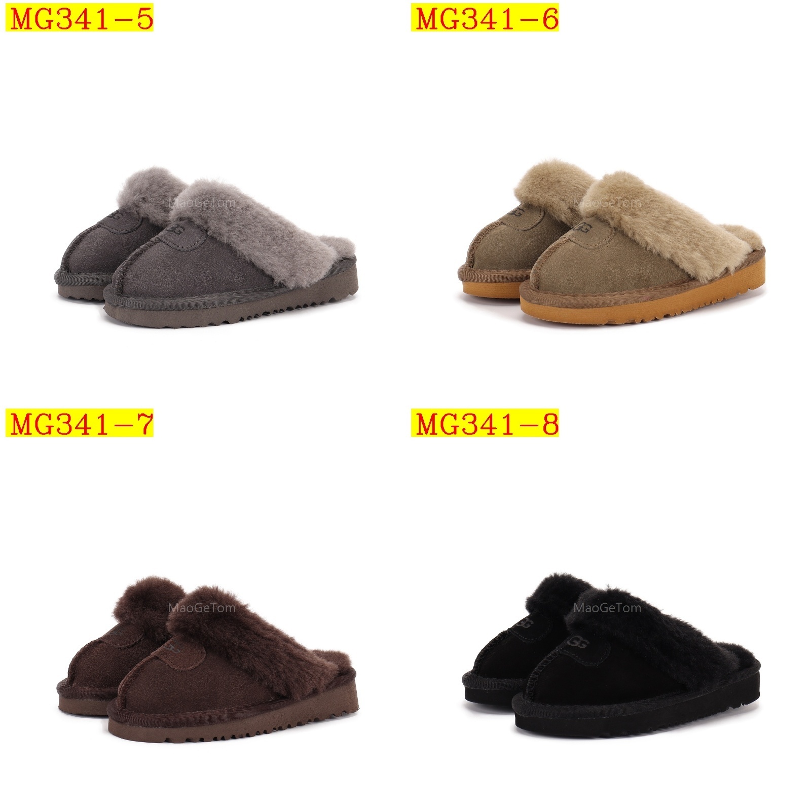 30$ UGG shoes for kids Cow Leather Atificial Fur size 21-35 212130 MG341 gallery