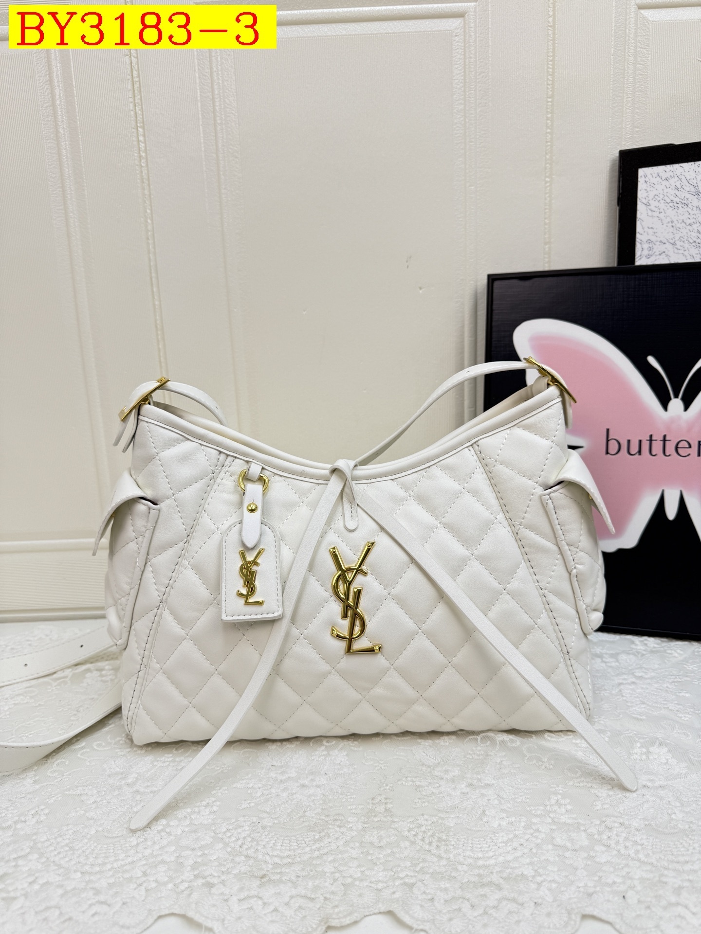 30$ YSL 205 Shoulder bag size 29x21x15 cm 319070 BY3183 gallery