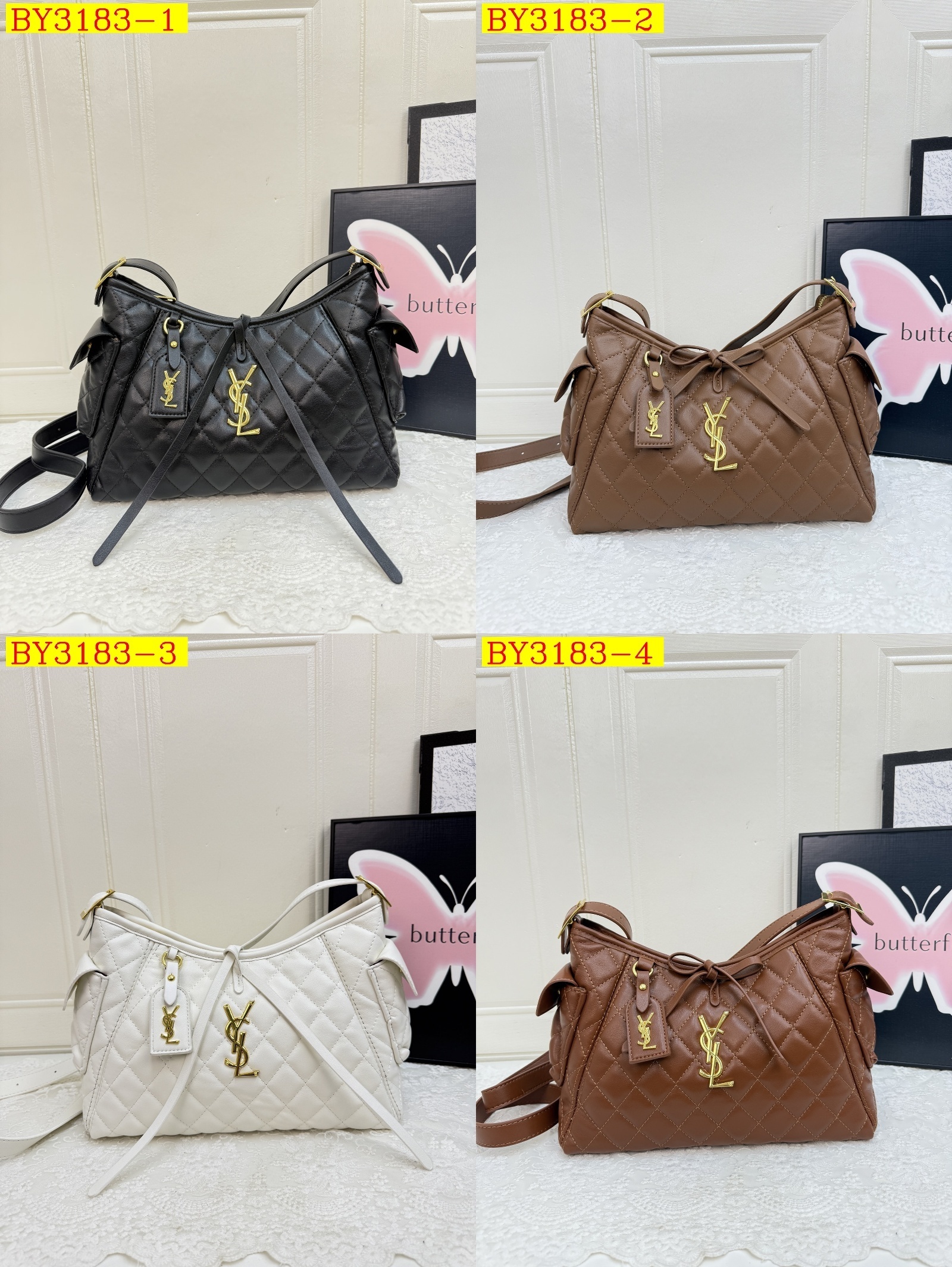 30$ YSL 205 Shoulder bag size 29x21x15 cm 319070 BY3183 gallery