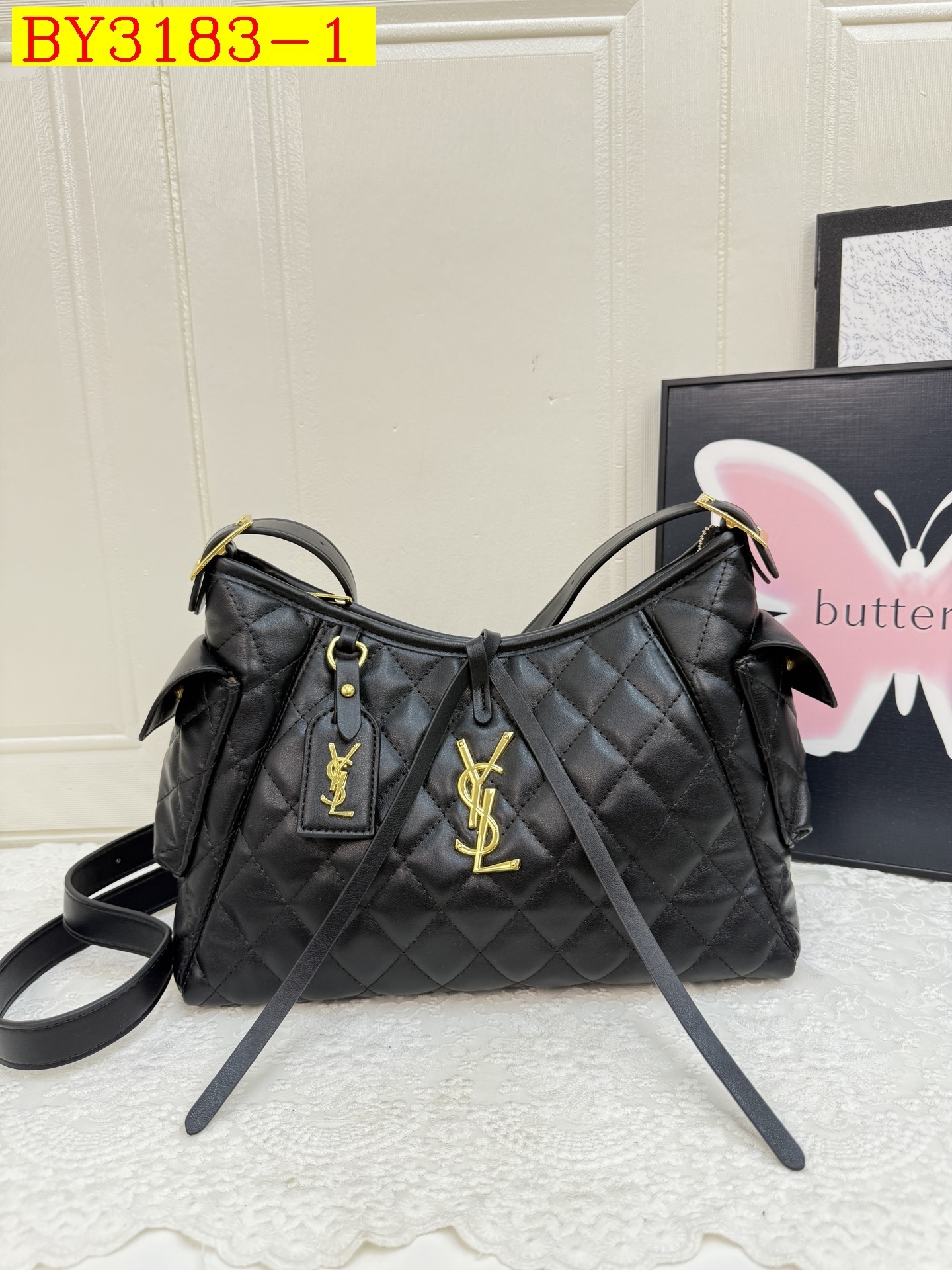 30$ YSL 205 Shoulder bag size 29x21x15 cm 319070 BY3183 gallery