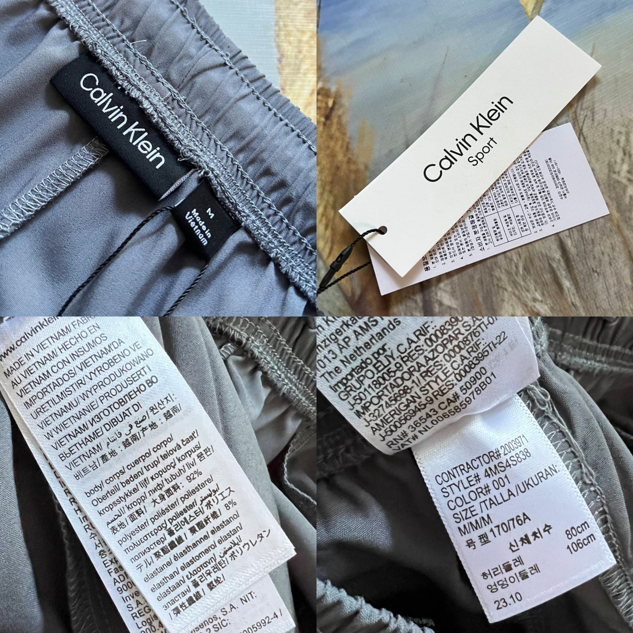 30$ dh CK Shorts size M-2XL 91538023100 DA366 gallery