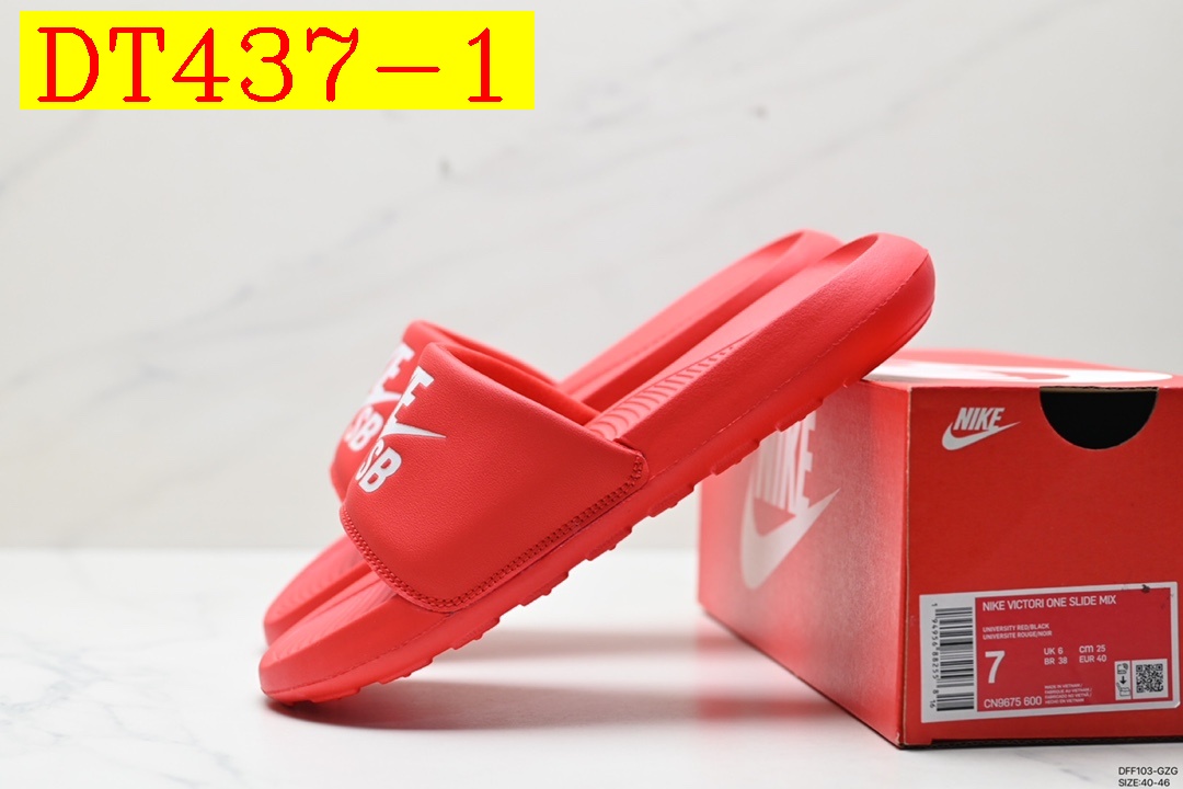 new_dh NIKE VICTORI ONE SLIDE size 40 46 91614012987 DT437 gallery