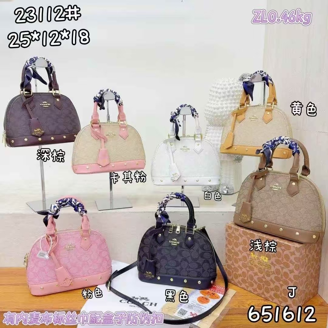 31$ COACH 23112 Shoulder bag size 25x12x18 cm 411106 BY3351 gallery