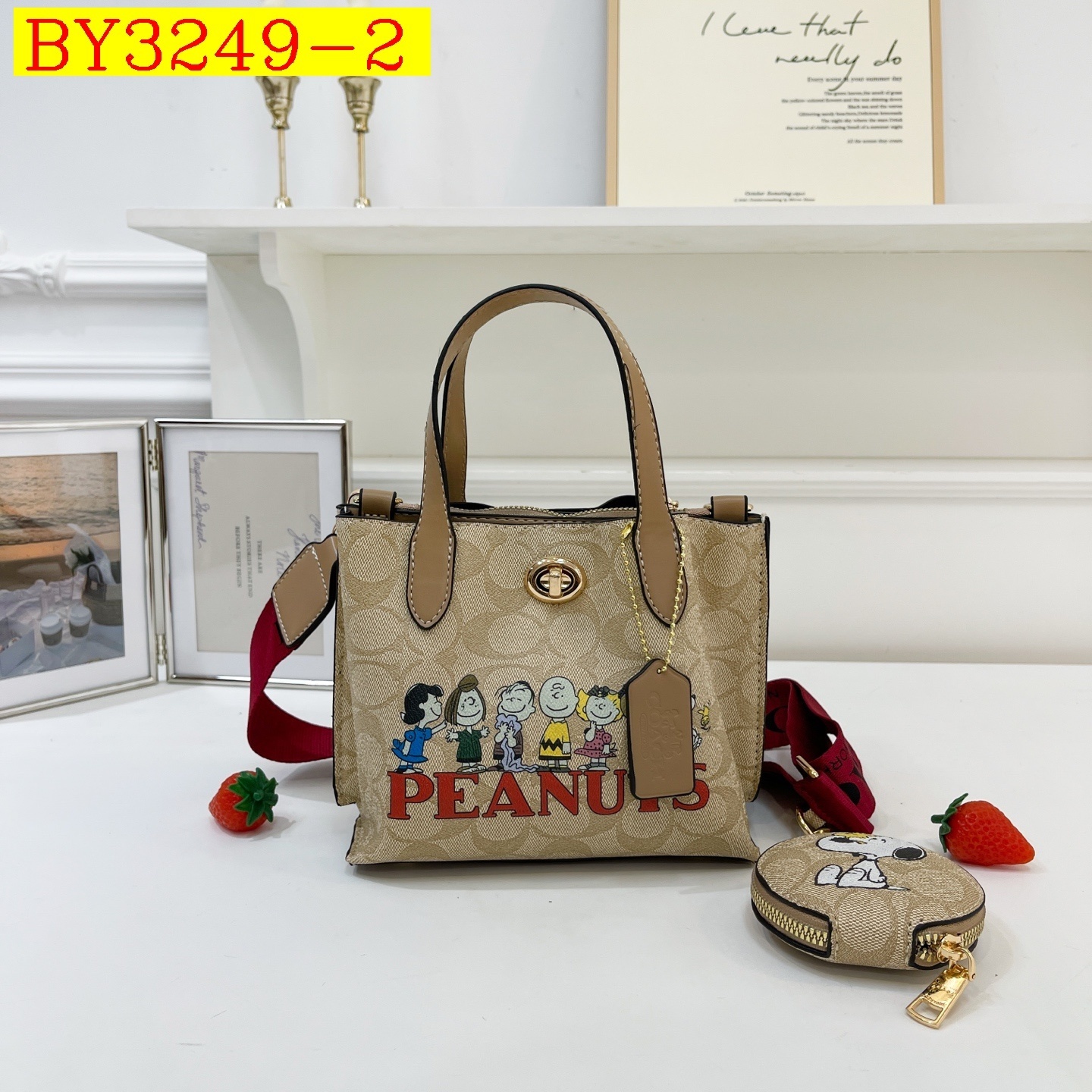 31$ COACH 8013 Tote bag size 21x16x10 cm 111012 BY3249 gallery