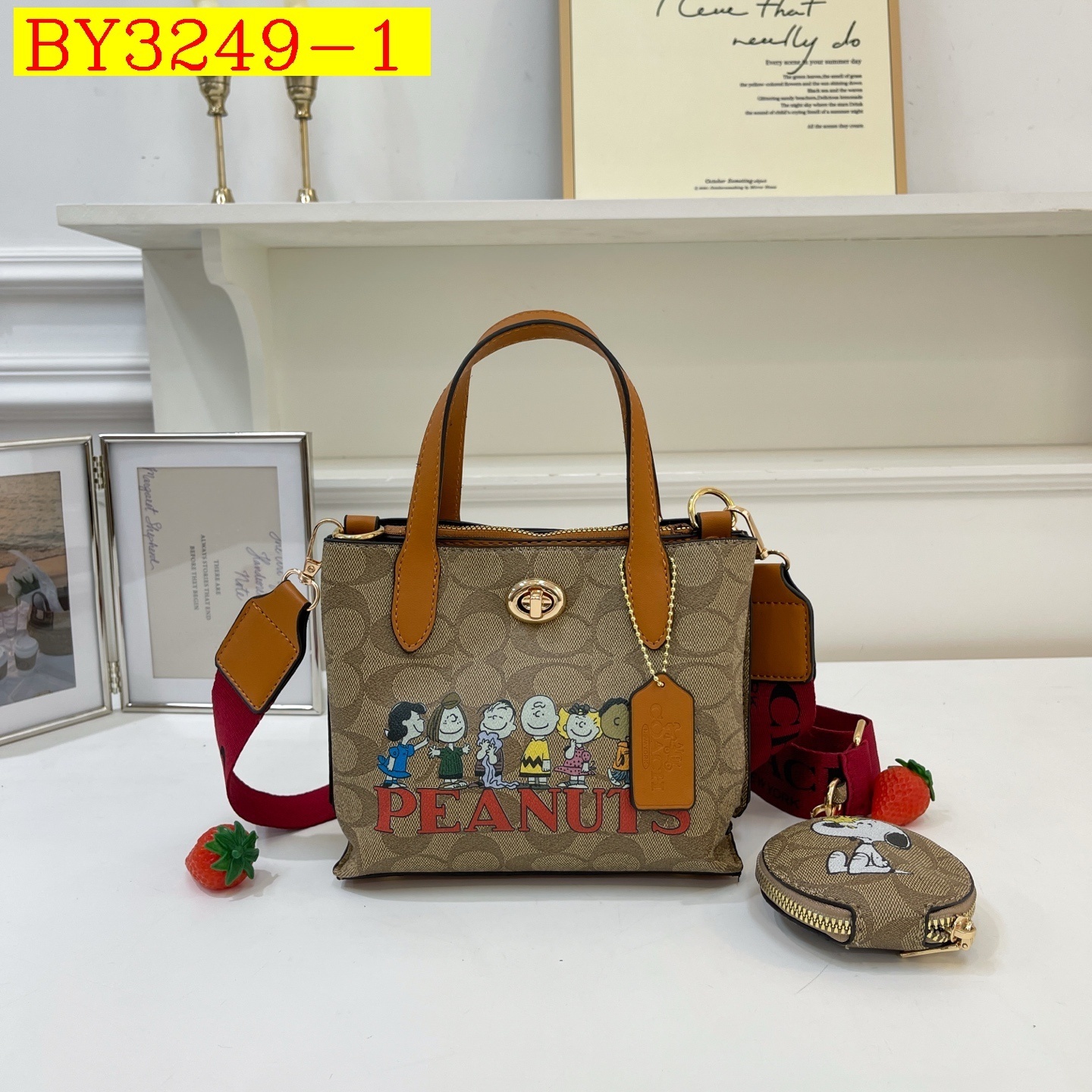31$ COACH 8013 Tote bag size 21x16x10 cm 111012 BY3249 gallery
