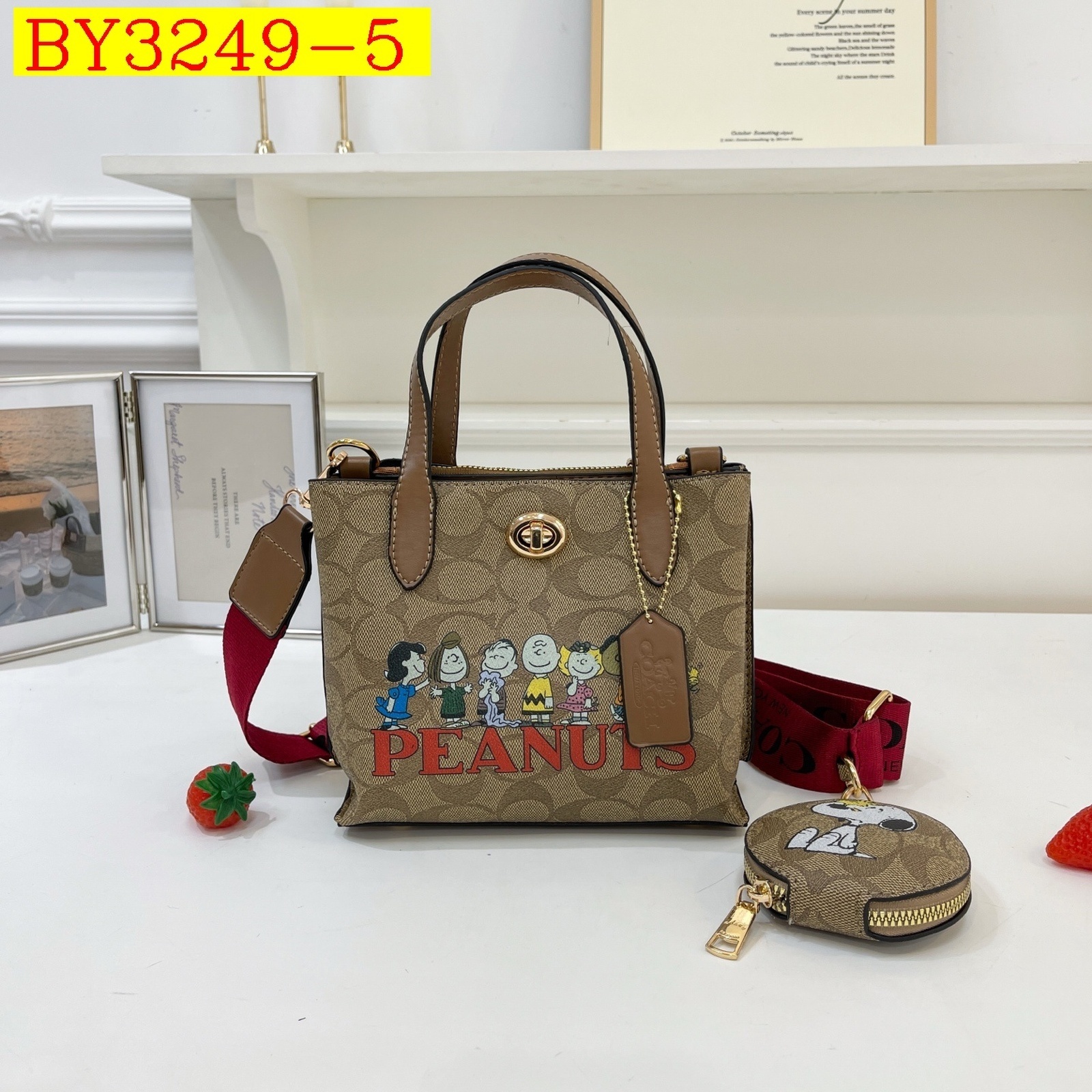 31$ COACH 8013 Tote bag size 21x16x10 cm 111012 BY3249 gallery