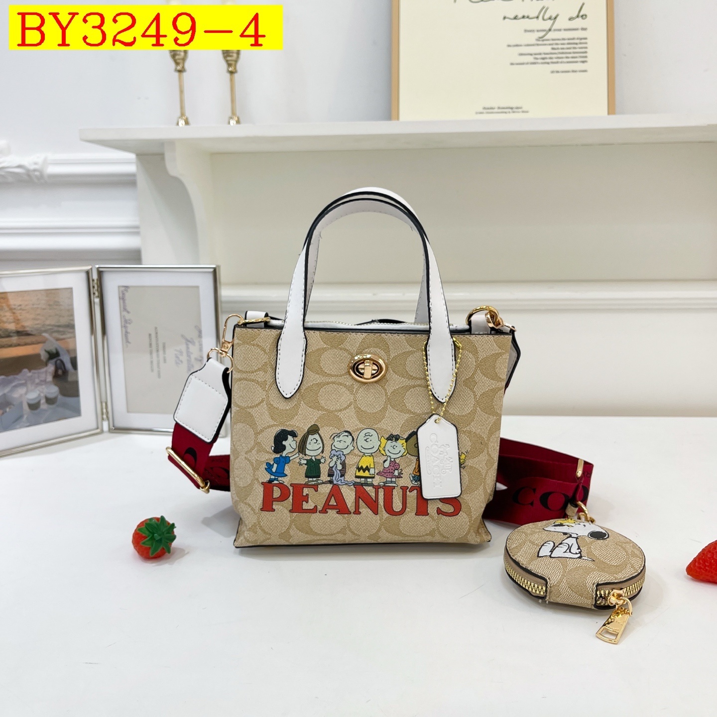 31$ COACH 8013 Tote bag size 21x16x10 cm 111012 BY3249 gallery