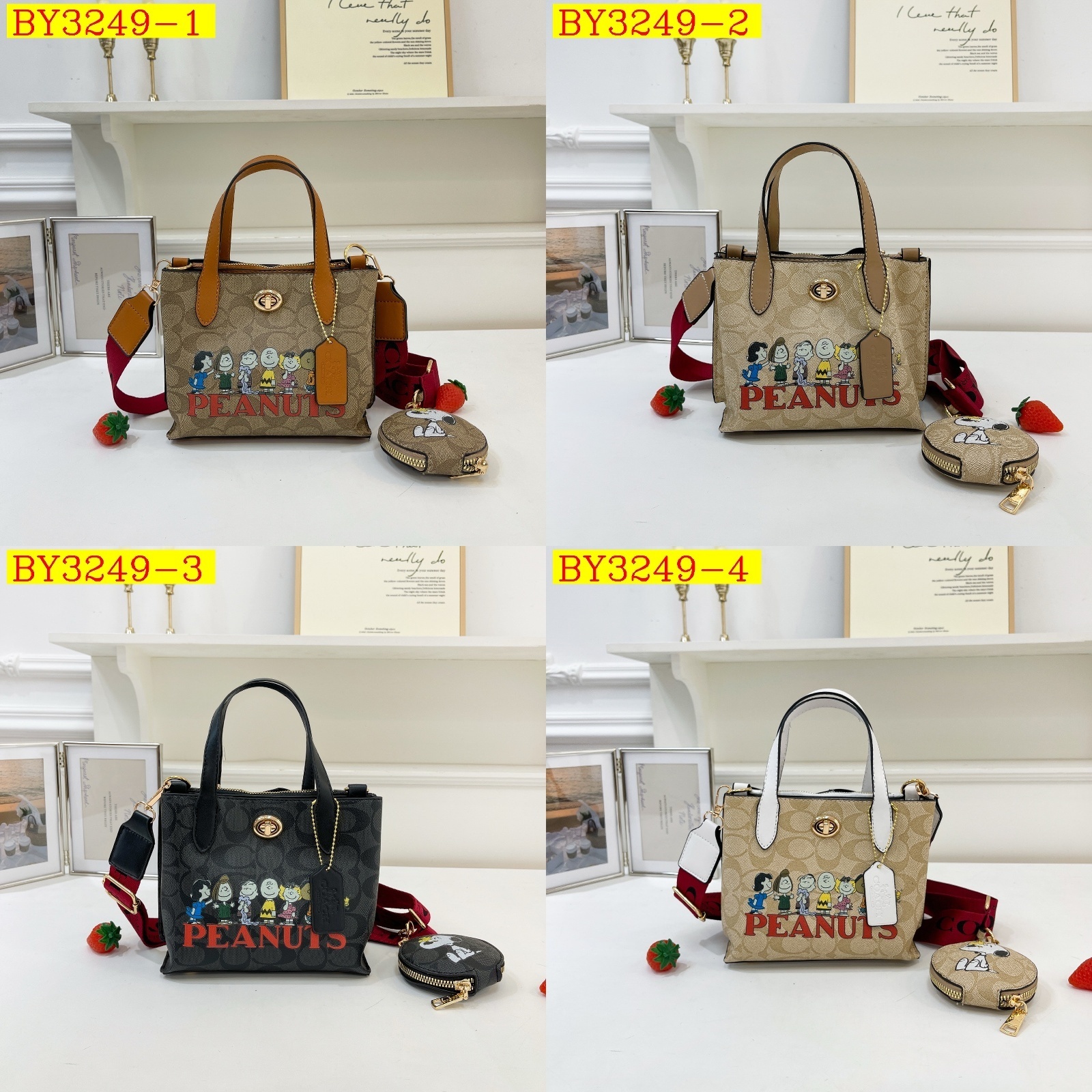 31$ COACH 8013 Tote bag size 21x16x10 cm 111012 BY3249 gallery