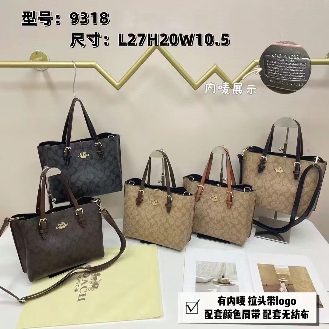 31$ COACH 9318 Tote bag size 27X20X10 cm 916032 BY2863 gallery
