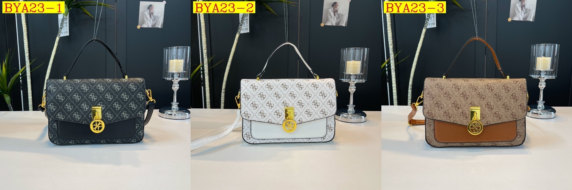 31$ Guess Shoulder bag size 24x17x7cm 5822 BYA23 gallery