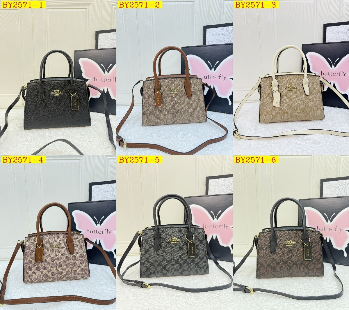 31$ dh COACH JYH9210 Shoulder bag size 24x18x10 cm 71809023117 BY2571 gallery