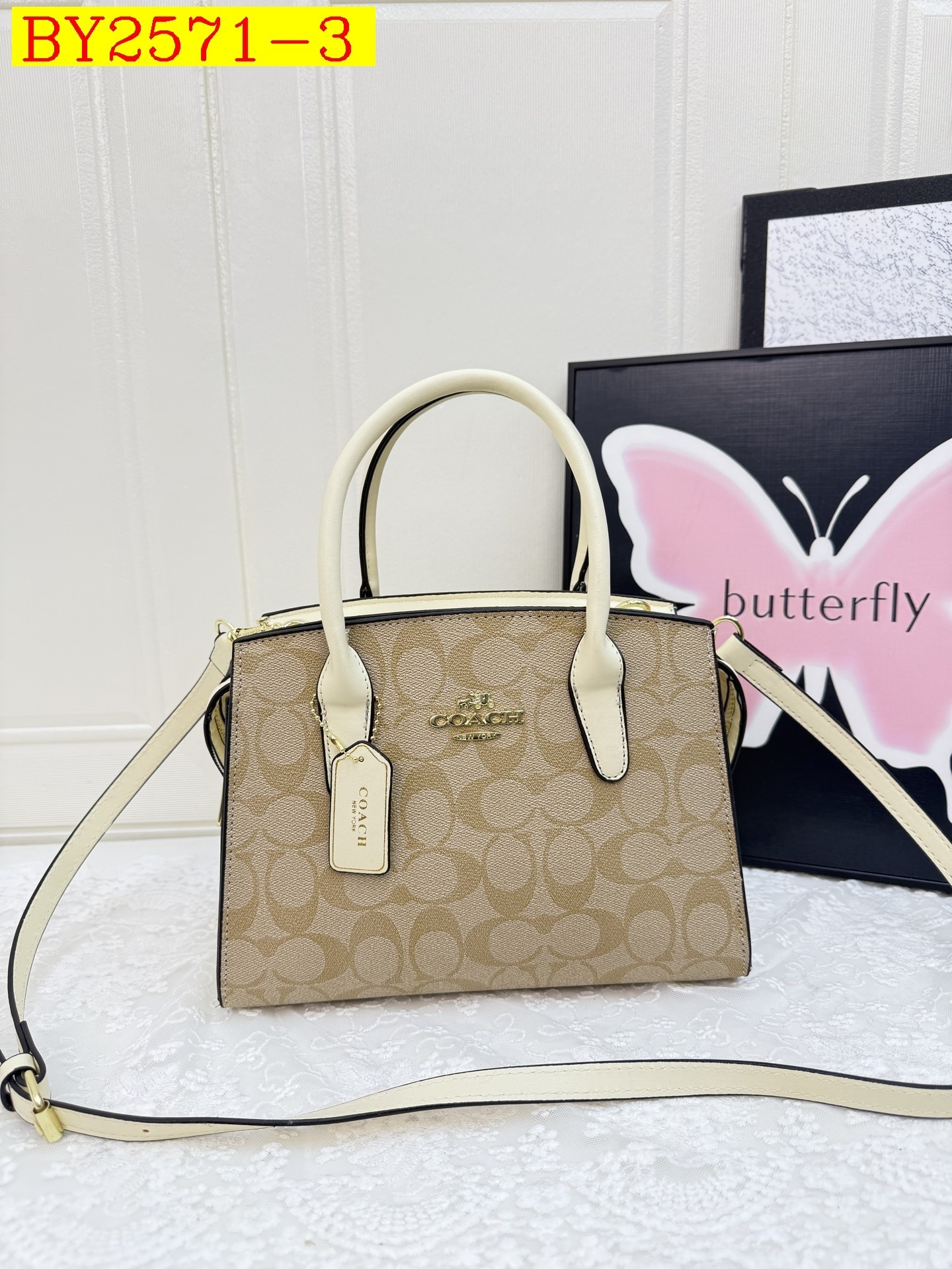 31$ dh COACH JYH9210 Shoulder bag size 24x18x10 cm 71809023117 BY2571 gallery